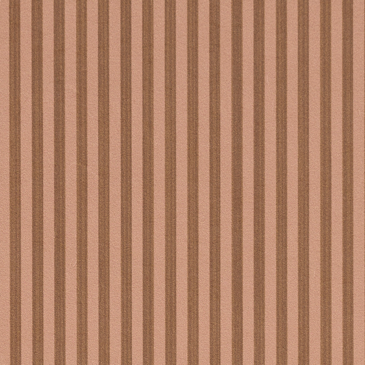 Edwin Stripe Narrow Wallpaper in chestnut rose color - pattern number 5017634 - by Schumacher in the Atelier Paris collection