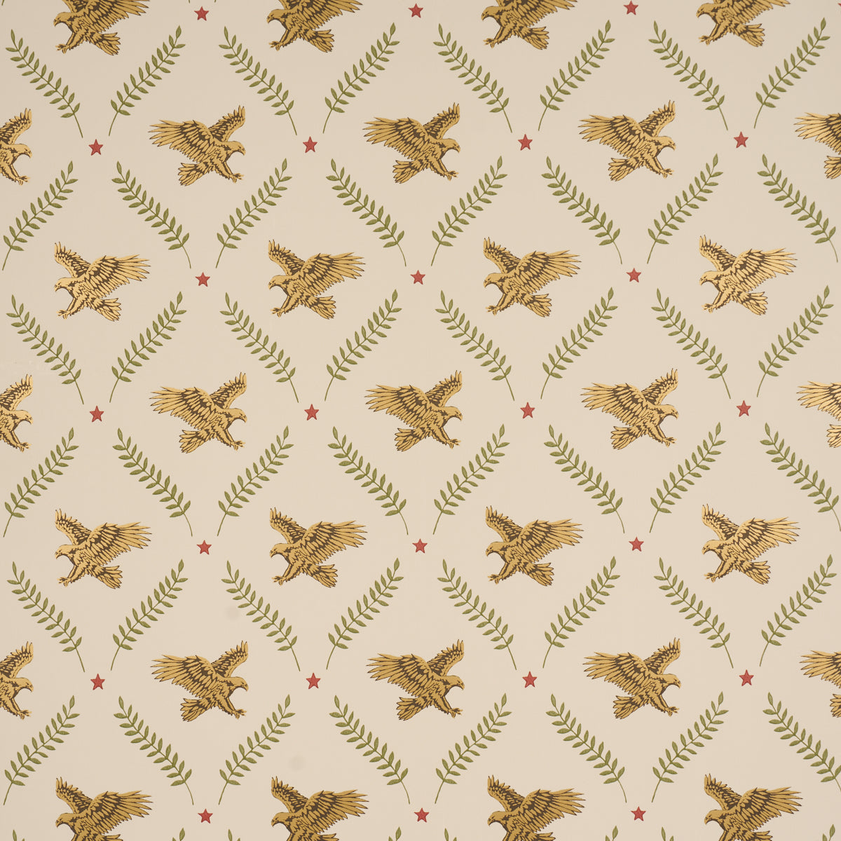Lolaire Wallpaper in ivory color - pattern number 5017740 - by Schumacher in the A Country Life collection