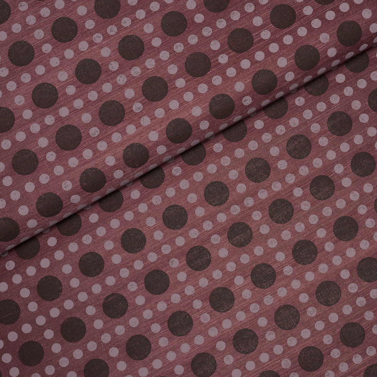 Puntini Sisal Wallpaper in plum color - pattern number 5017872 - by Schumacher in the Backdrop I collection