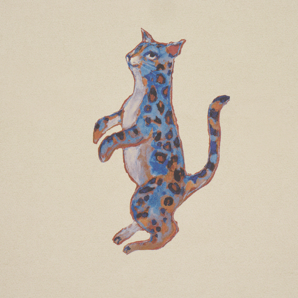 Cats Wallpaper in Cream color - pattern number 5018071 - by Schumacher in the Happy Menocal collection