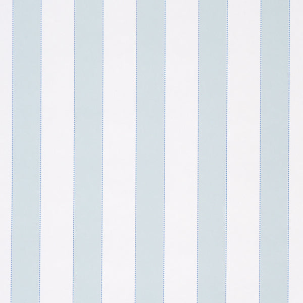 Louise Stripe Wallpaper in ice color - pattern number 5018151 - by Schumacher in the Stripe Wallcovering Collection collection