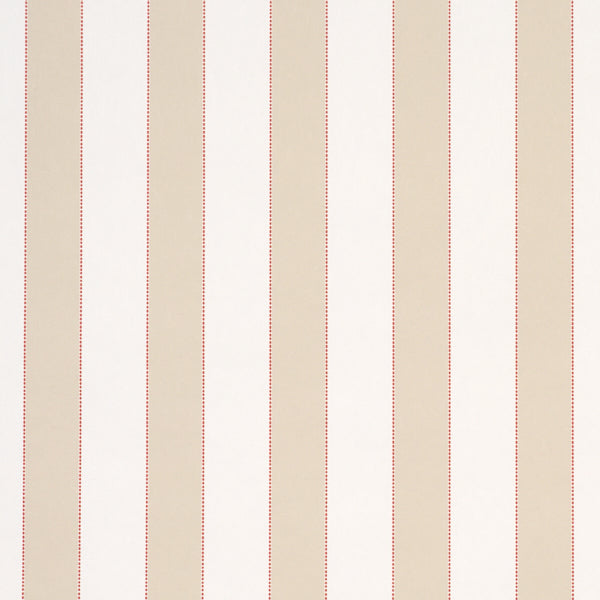 Louise Stripe Wallpaper in fawn color - pattern number 5018152 - by Schumacher in the Stripe Wallcovering Collection collection