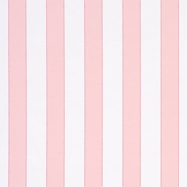 Louise Stripe Wallpaper in rose color - pattern number 5018153 - by Schumacher in the Stripe Wallcovering Collection collection