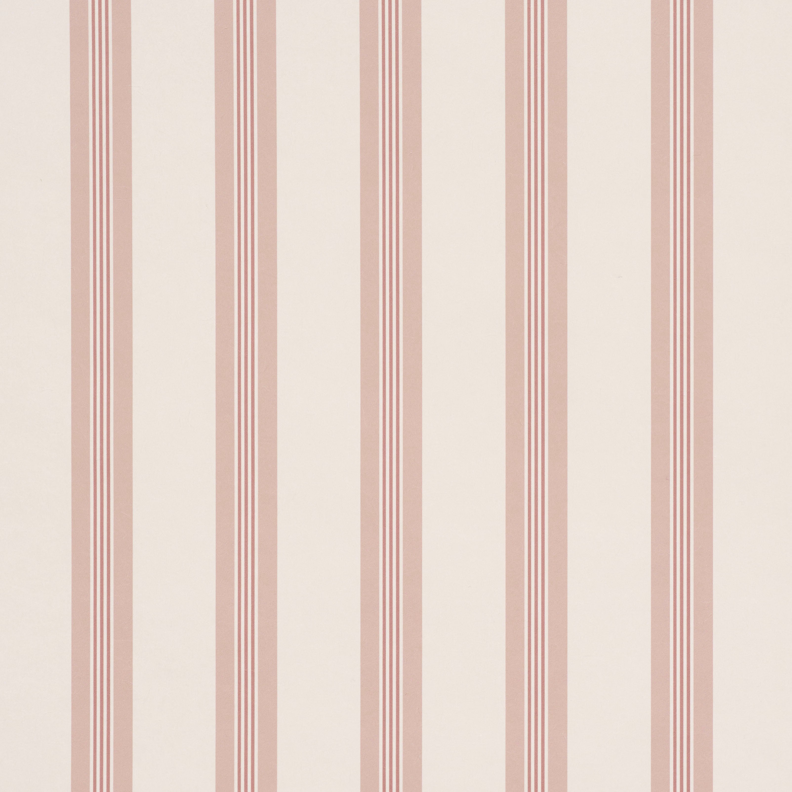 Chatham Stripe Wallpaper in rose color - pattern number 5018170 - by Schumacher in the Stripe Wallcovering Collection collection