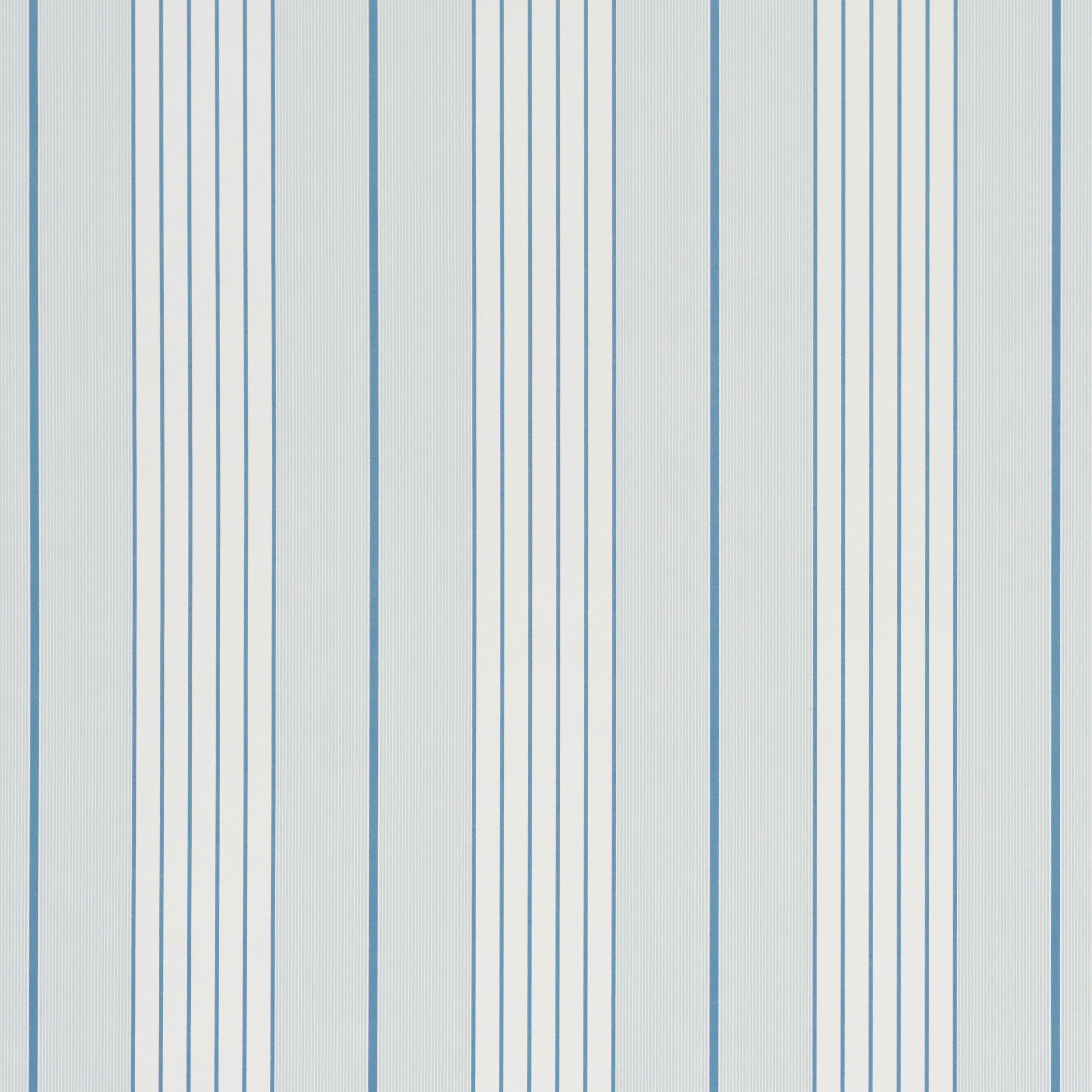 Audrey Stripe Wallpaper in blues color - pattern number 5018181 - by Schumacher in the Stripe Wallcovering Collection collection
