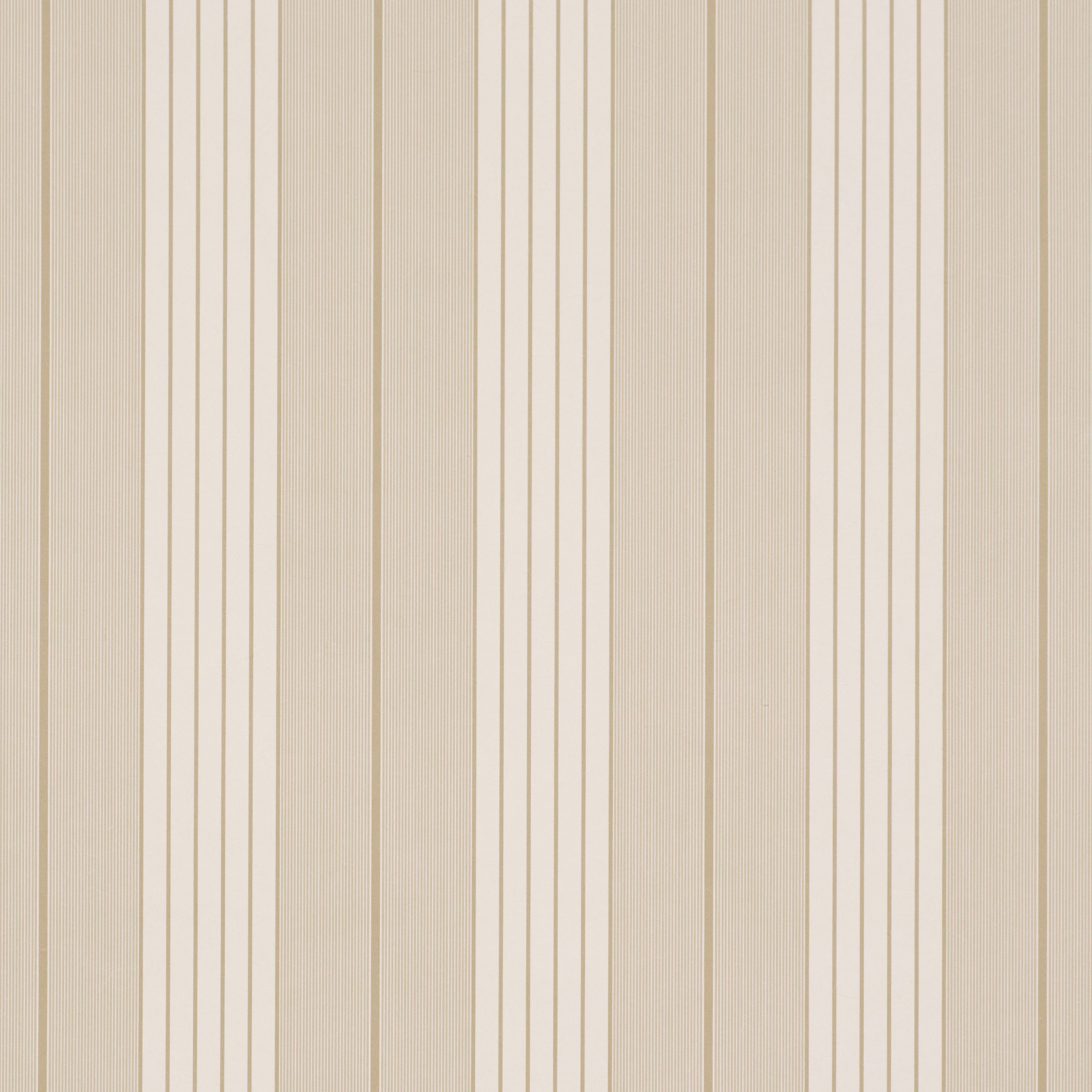 Audrey Stripe Wallpaper in sand color - pattern number 5018183 - by Schumacher in the Stripe Wallcovering Collection collection