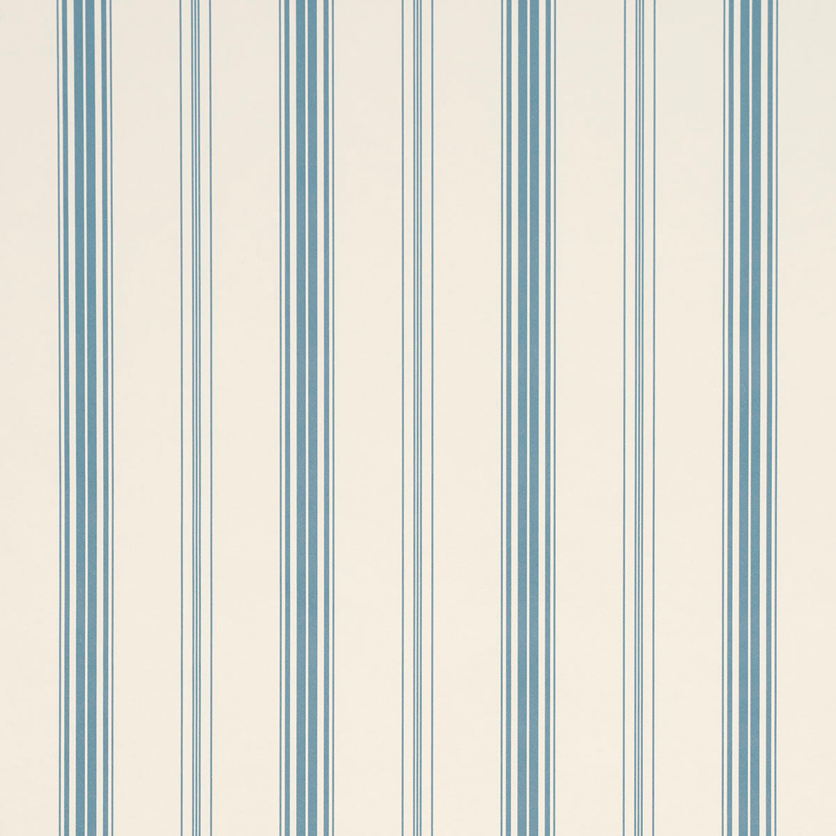Coco Stripe Wallpaper in delft color - pattern number 5018193 - by Schumacher in the Stripe Wallcovering Collection collection