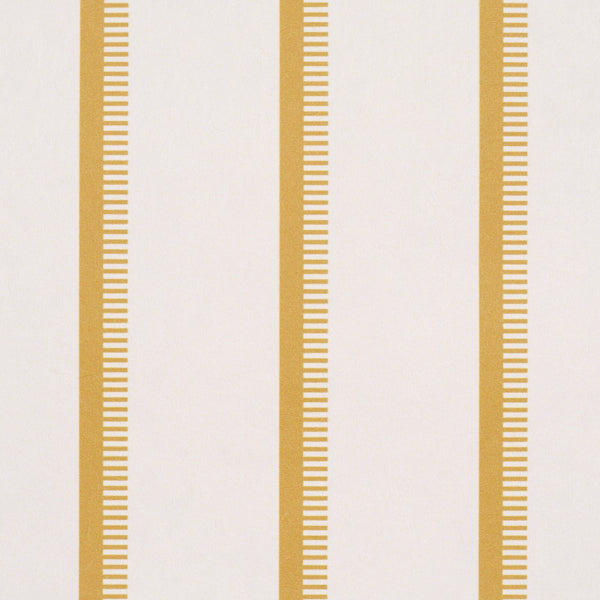 Tyla Stripe Wallpaper in butternut color - pattern number 5018233 - by Schumacher in the Stripe Wallcovering Collection collection