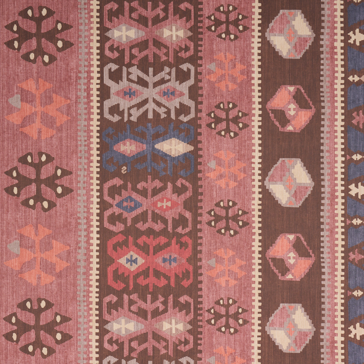 Sahane Wallpaper in Faded Rust color - pattern number 5018322 - by Schumacher in the Johnson Hartig collection