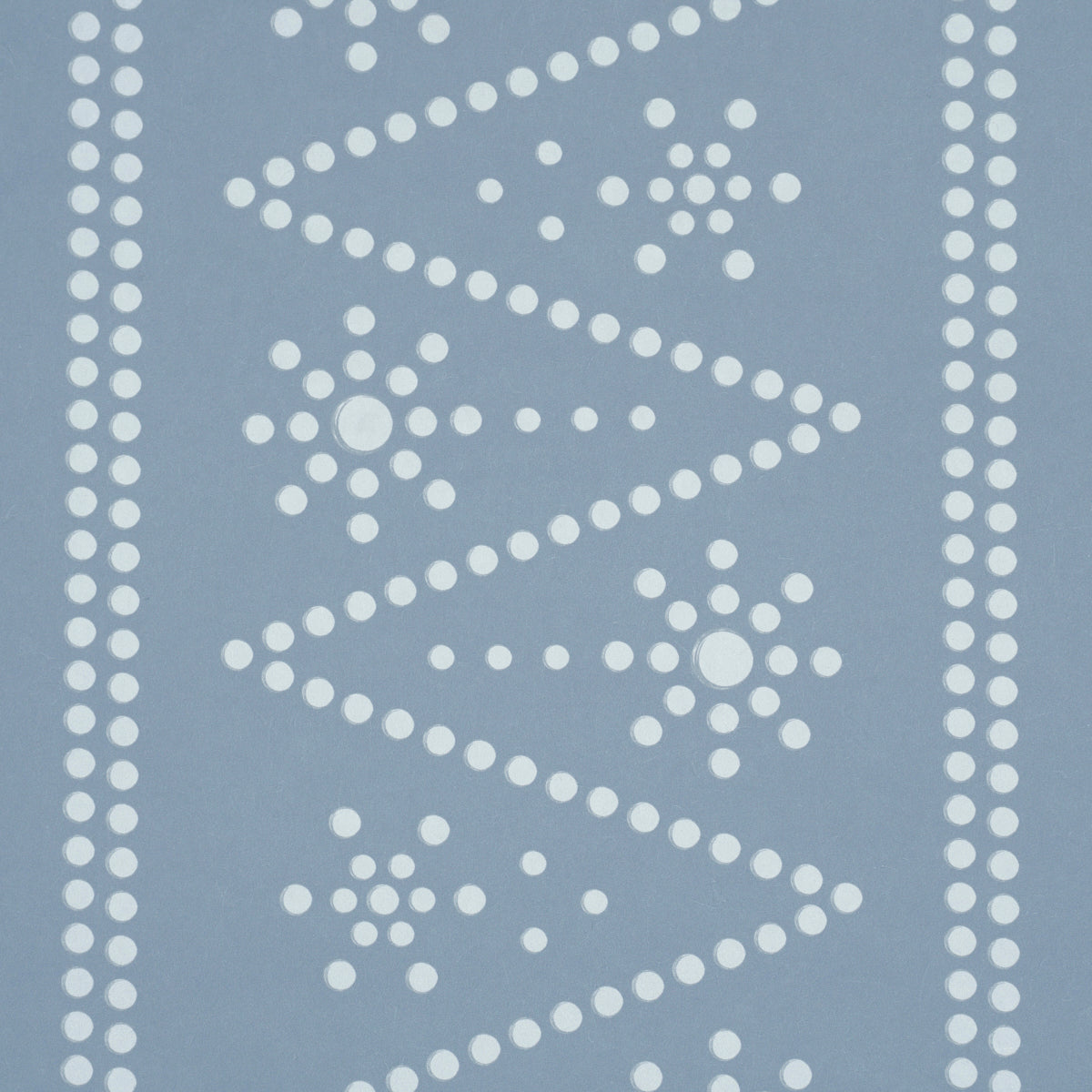 The Pearlies Wallpaper in soft blue color - pattern number 5018372 - by Schumacher in the Backdrop I collection