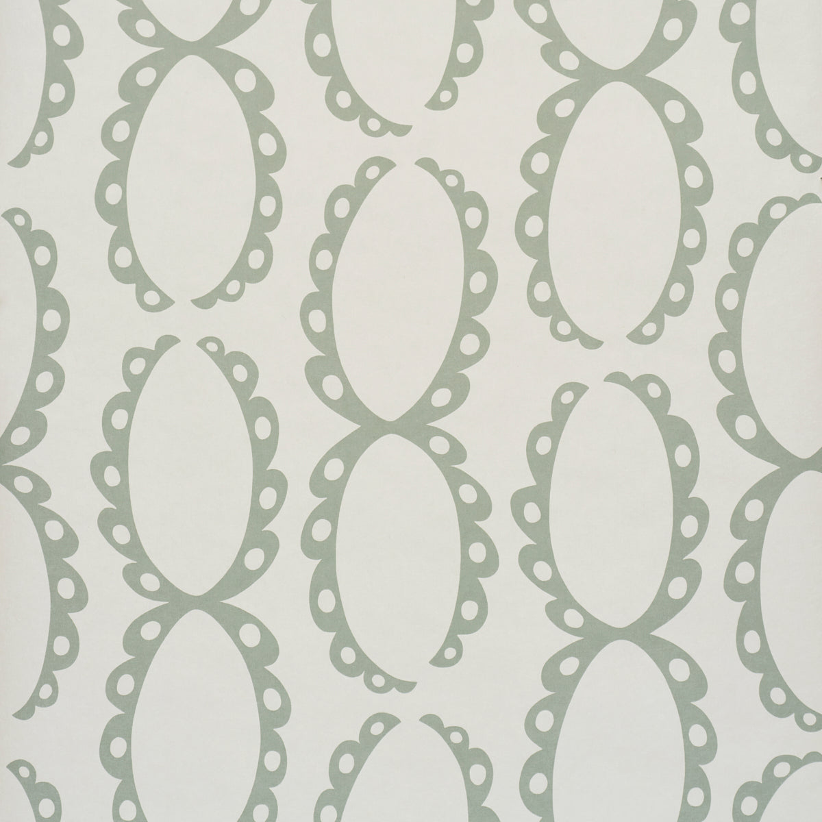 The Saints Wallpaper in cool green color - pattern number 5018382 - by Schumacher in the Backdrop I collection
