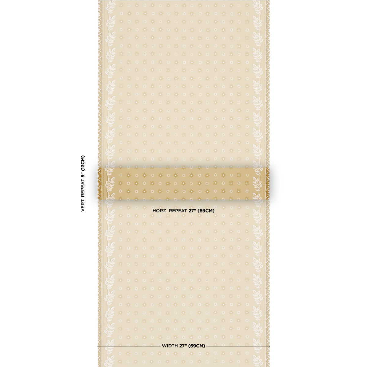 Astor Wallpaper in Yellow color - pattern number 5018421 - by Schumacher in the American Heritage collection