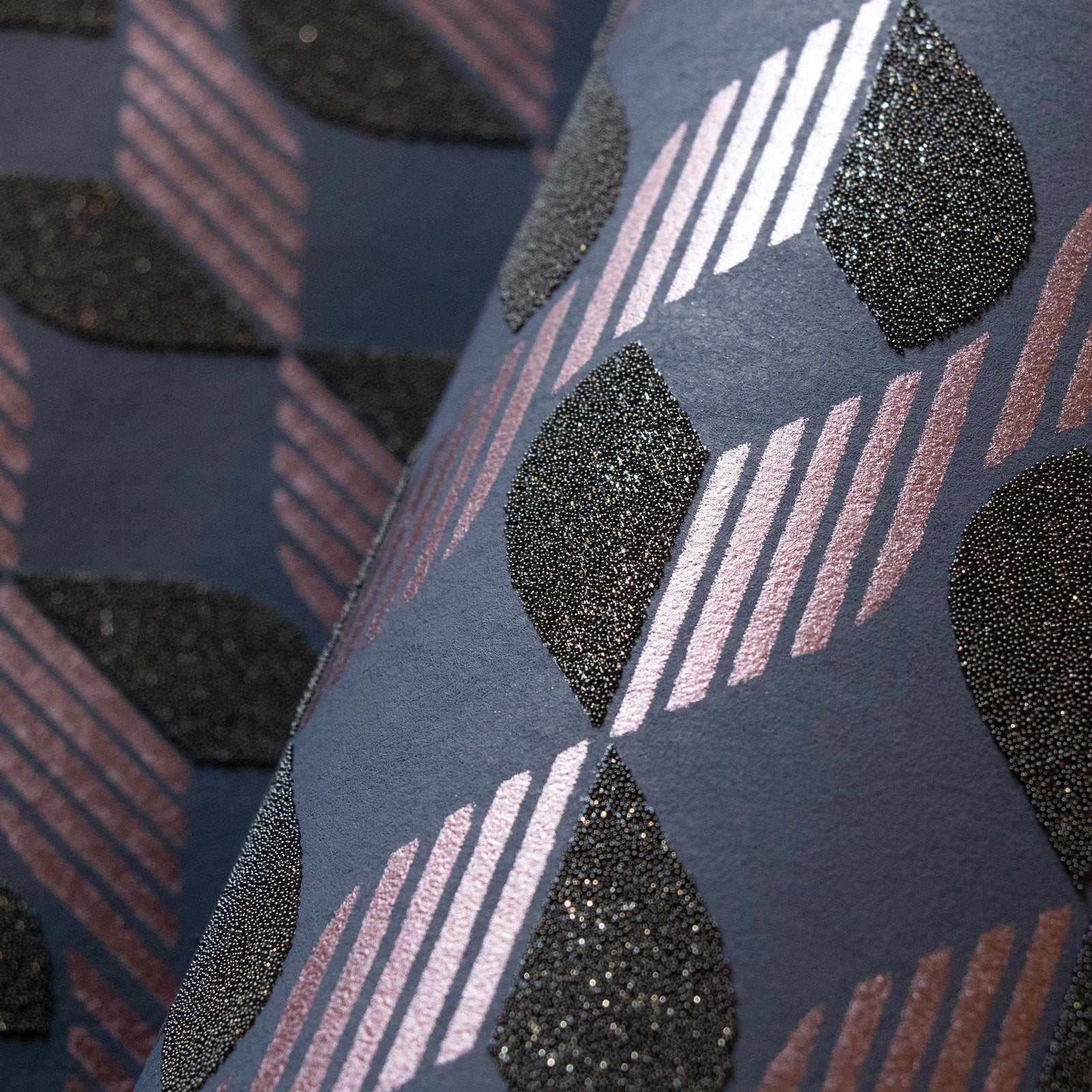Venus Ocean blue wallpaper in blue color - pattern number GH51211-23 - by Galerie in the Universe collection