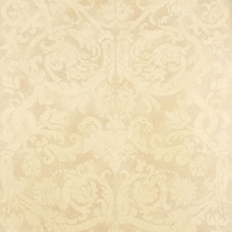 Pontine Damask Bone 529110 Wallpaper by Schumacher - Wallpapers To Go