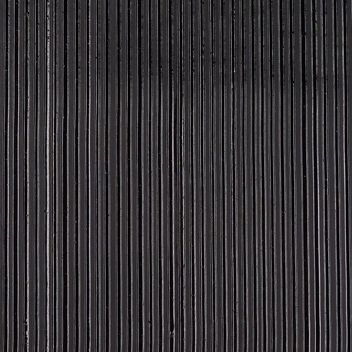 Rimini Rib wallpaper in onyx color - pattern number 529910 - by Schumacher in the Textured Wallcoverings and Printed Grasscloths collection