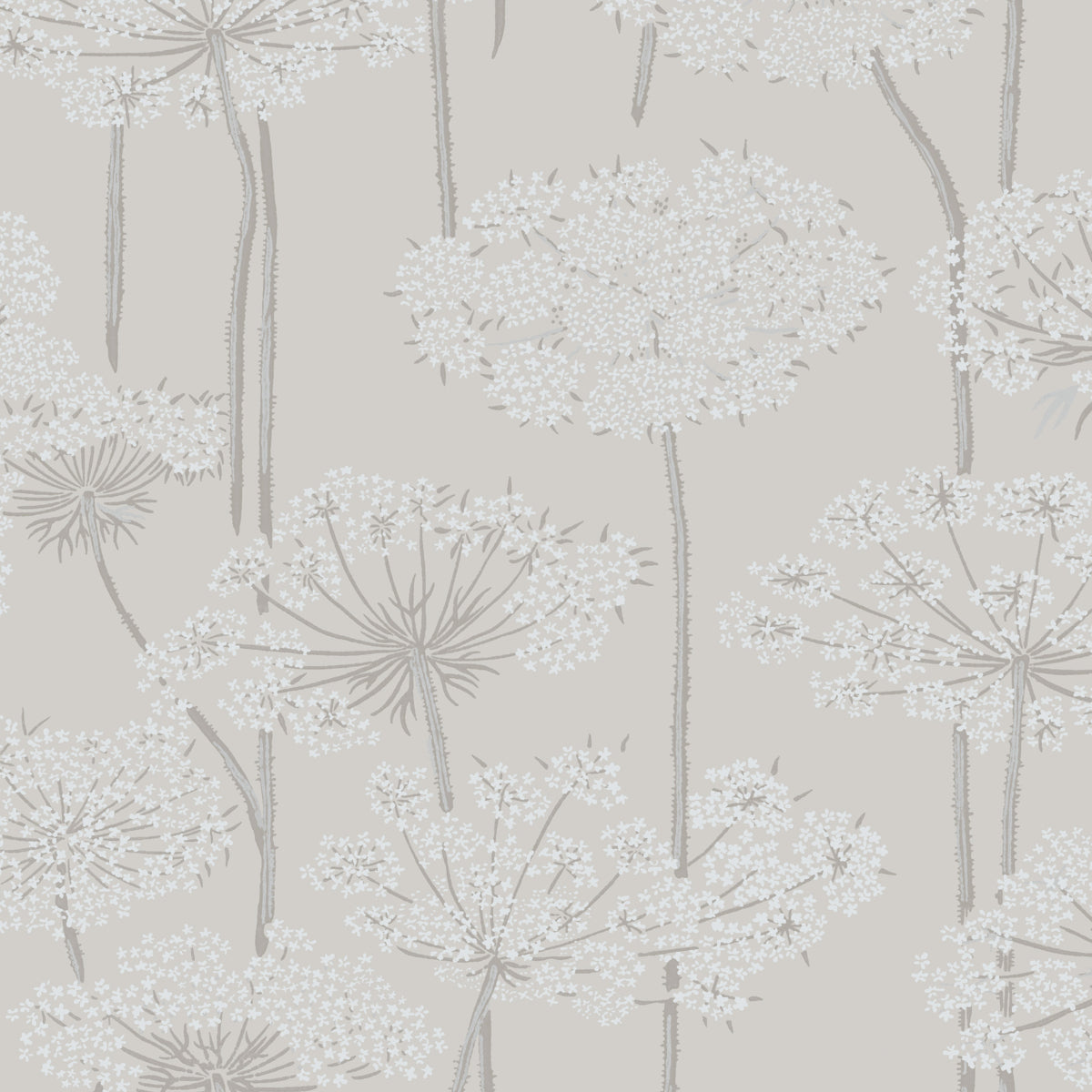 Ingrid wallpaper in natural color - pattern number 5478 - by Schumacher in the Borastapeter collection