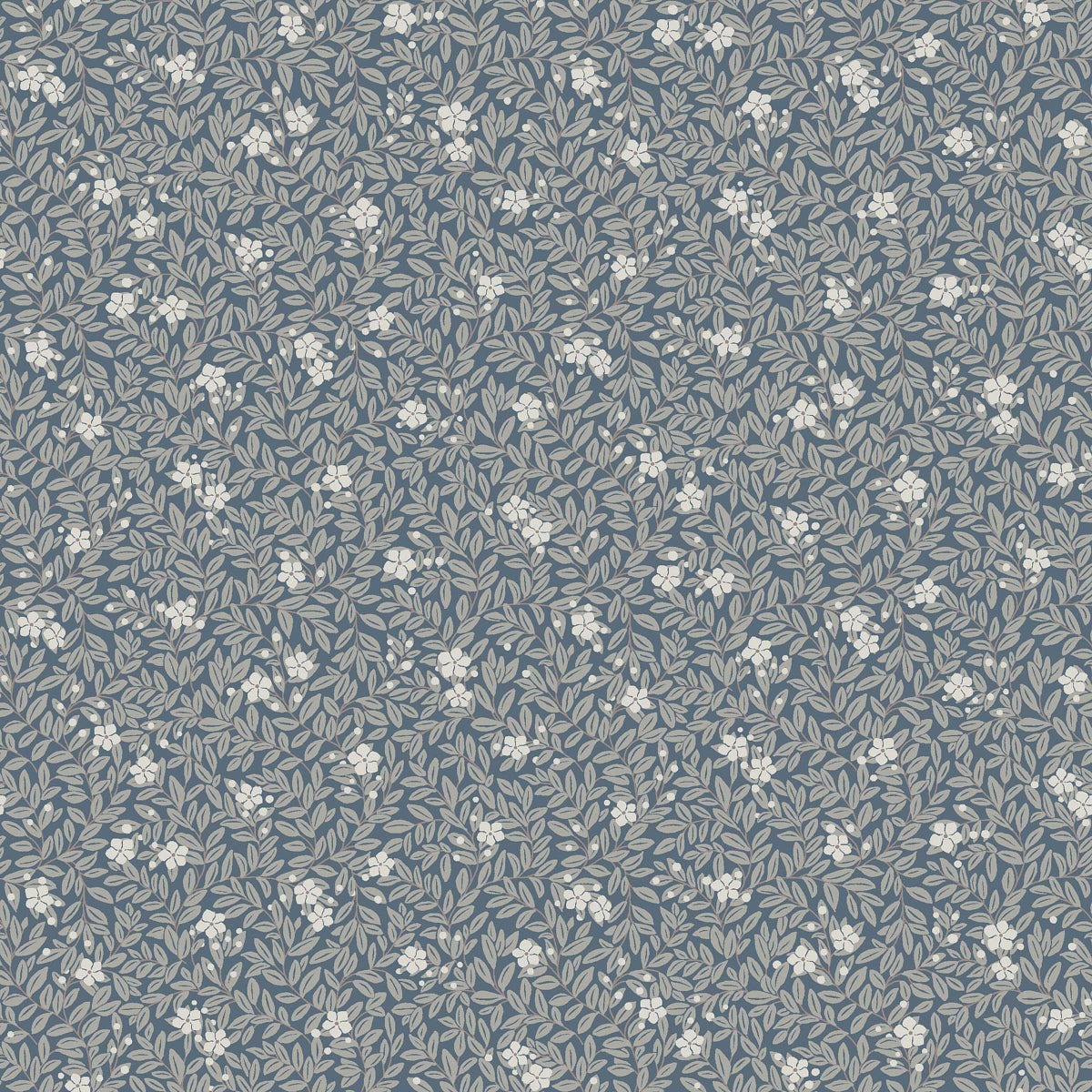 Myrten wallpaper in slate color - pattern number 5717 - by Schumacher in the Borastapeter collection