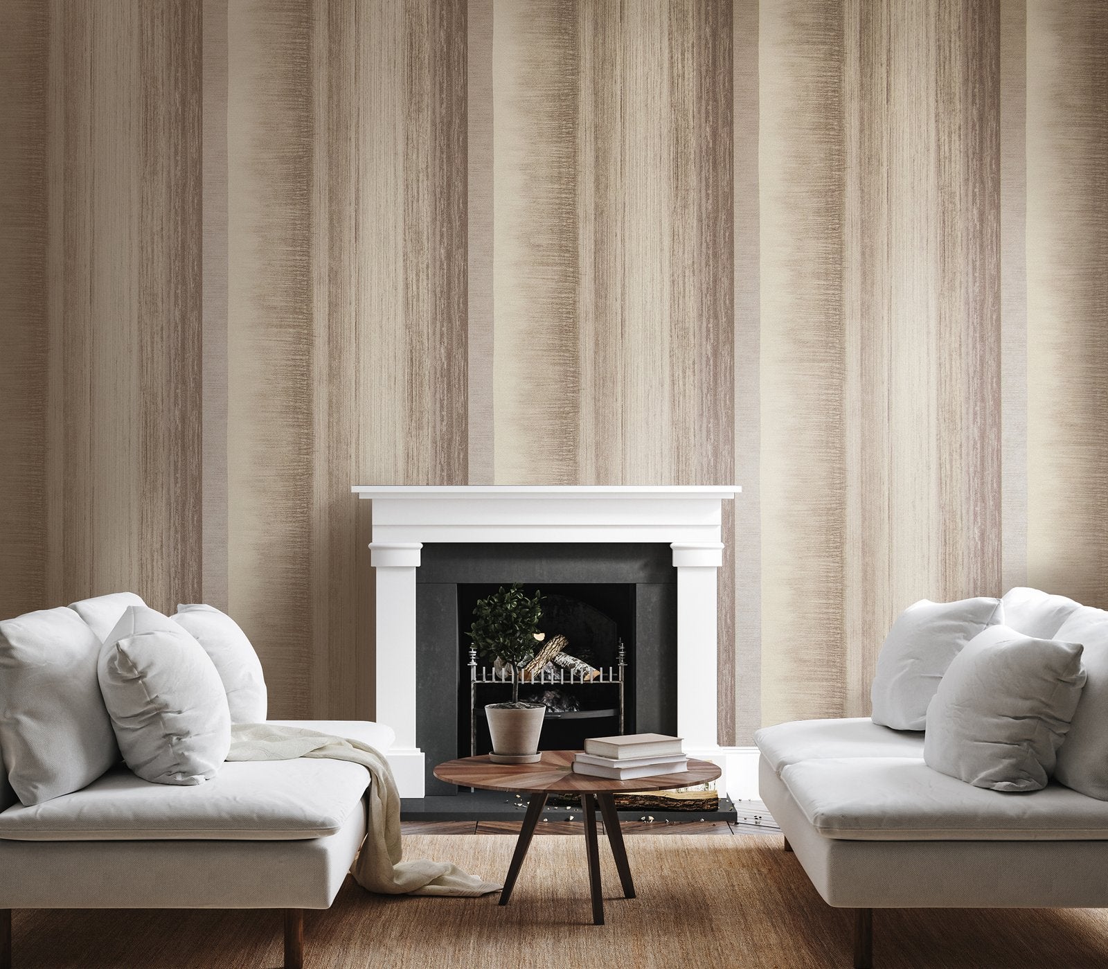 Poseidon wallpaper in beige color - pattern number 64277 - by Galerie in the Adonea collection