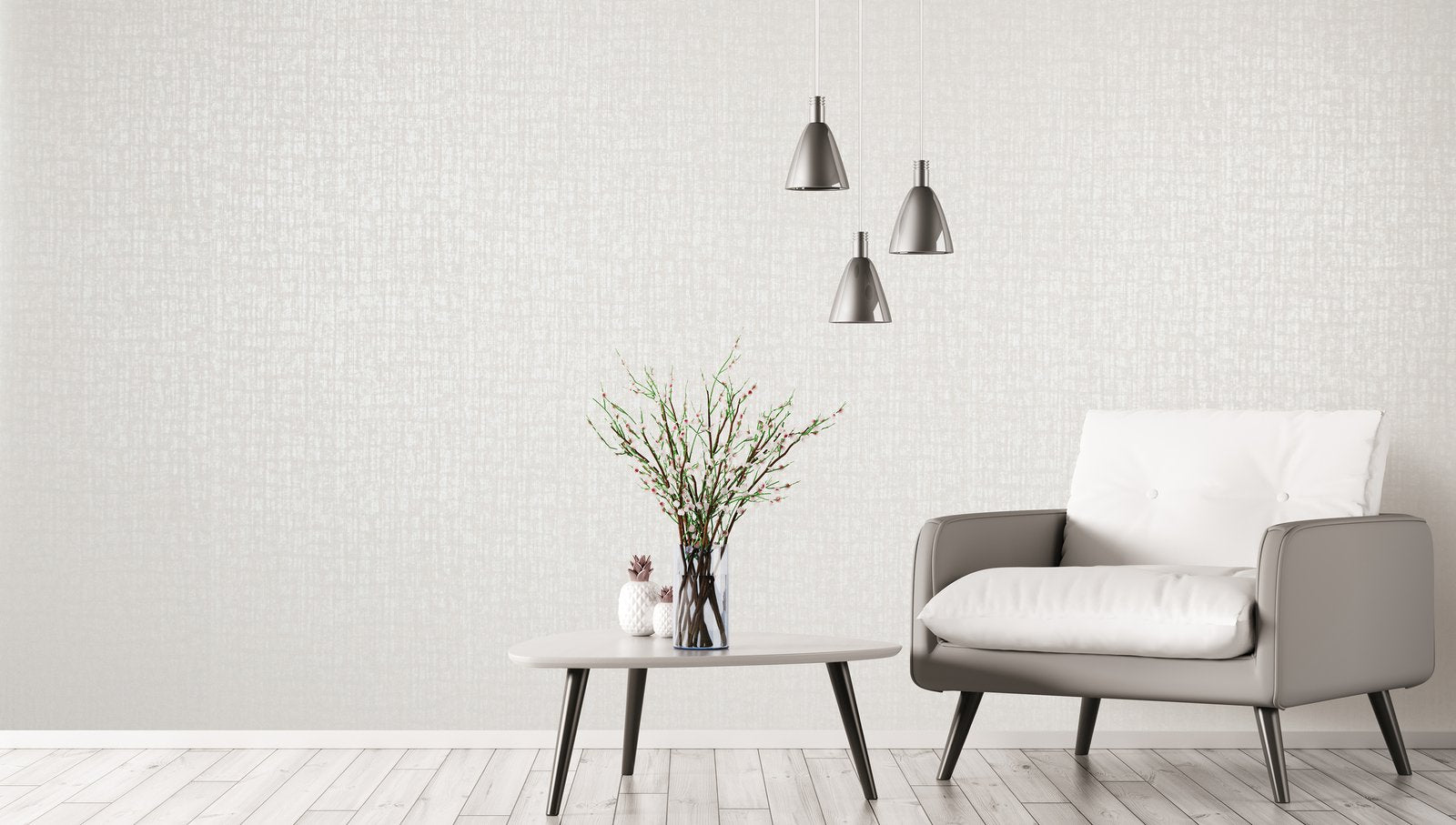 Zeus wallpaper in cream color - pattern number 64285 - by Galerie in the Adonea collection