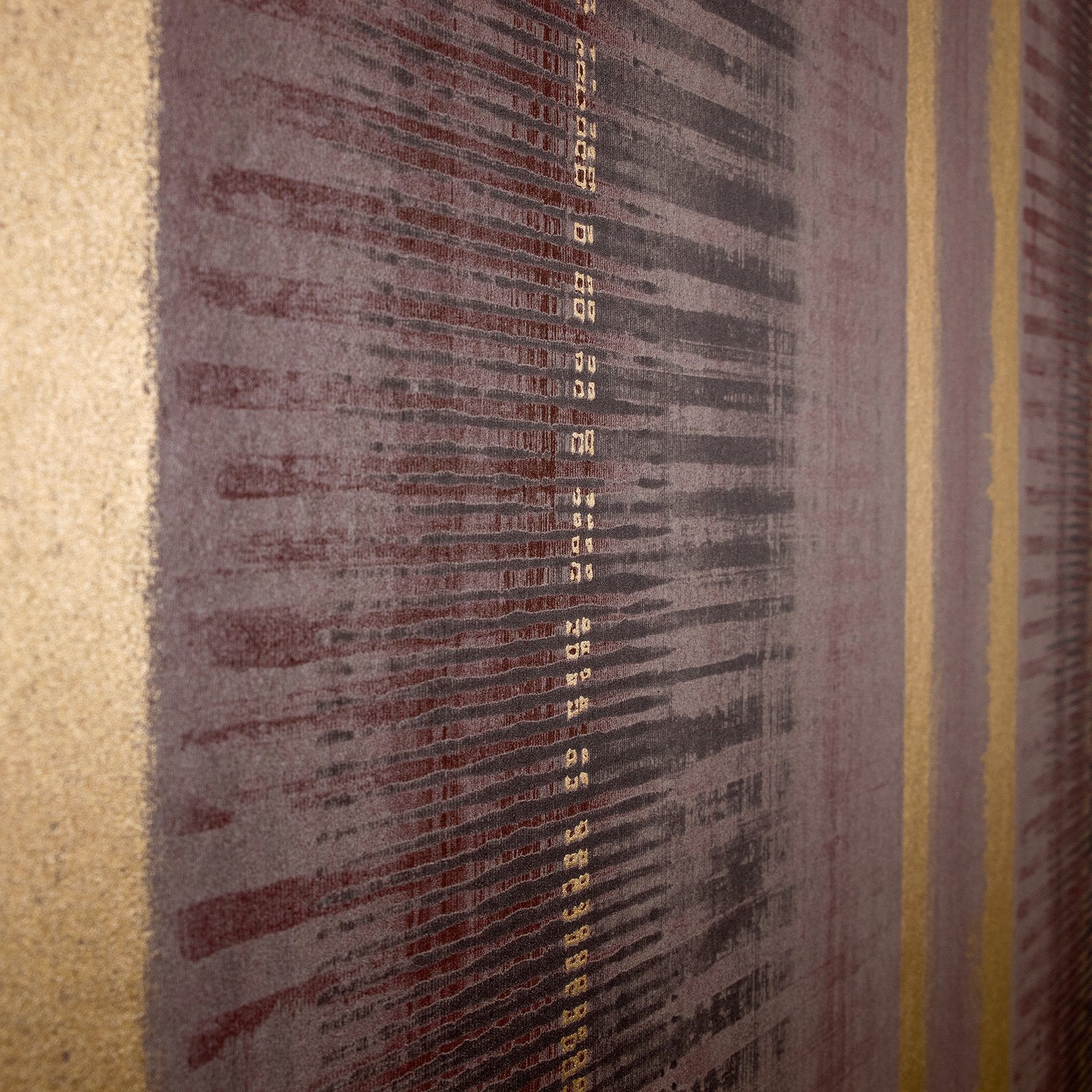 Hermes wallpaper in red color - pattern number 64294 - by Galerie in the Adonea collection