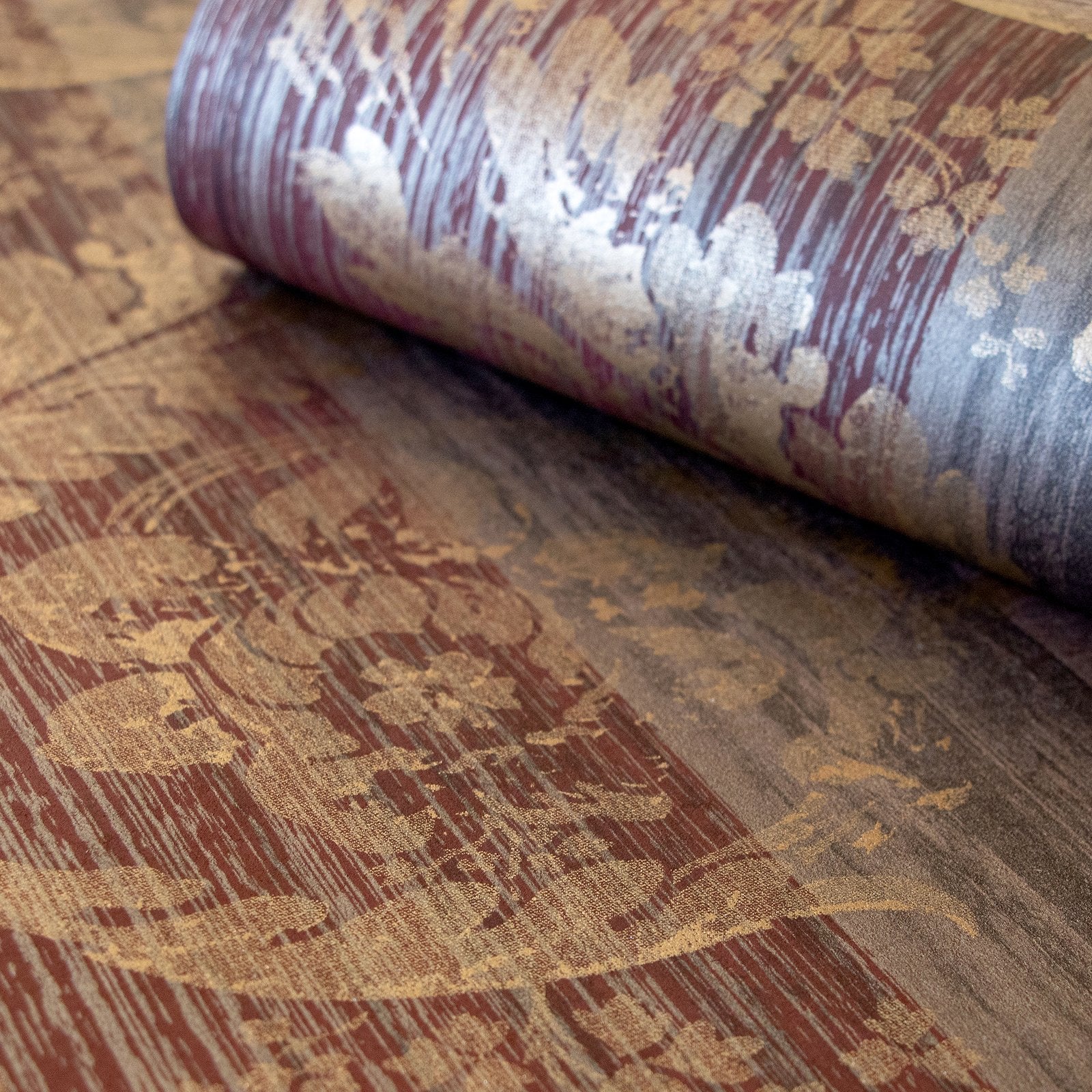 Nerites wallpaper in red color - pattern number 64295 - by Galerie in the Adonea collection