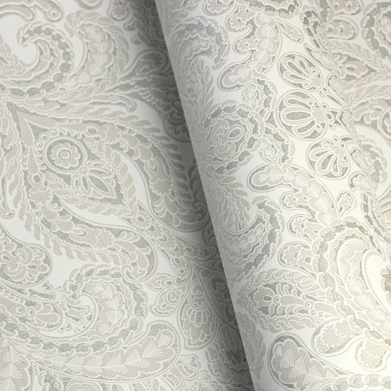 Ares wallpaper in cream color - pattern number 64302 - by Galerie in the Adonea collection