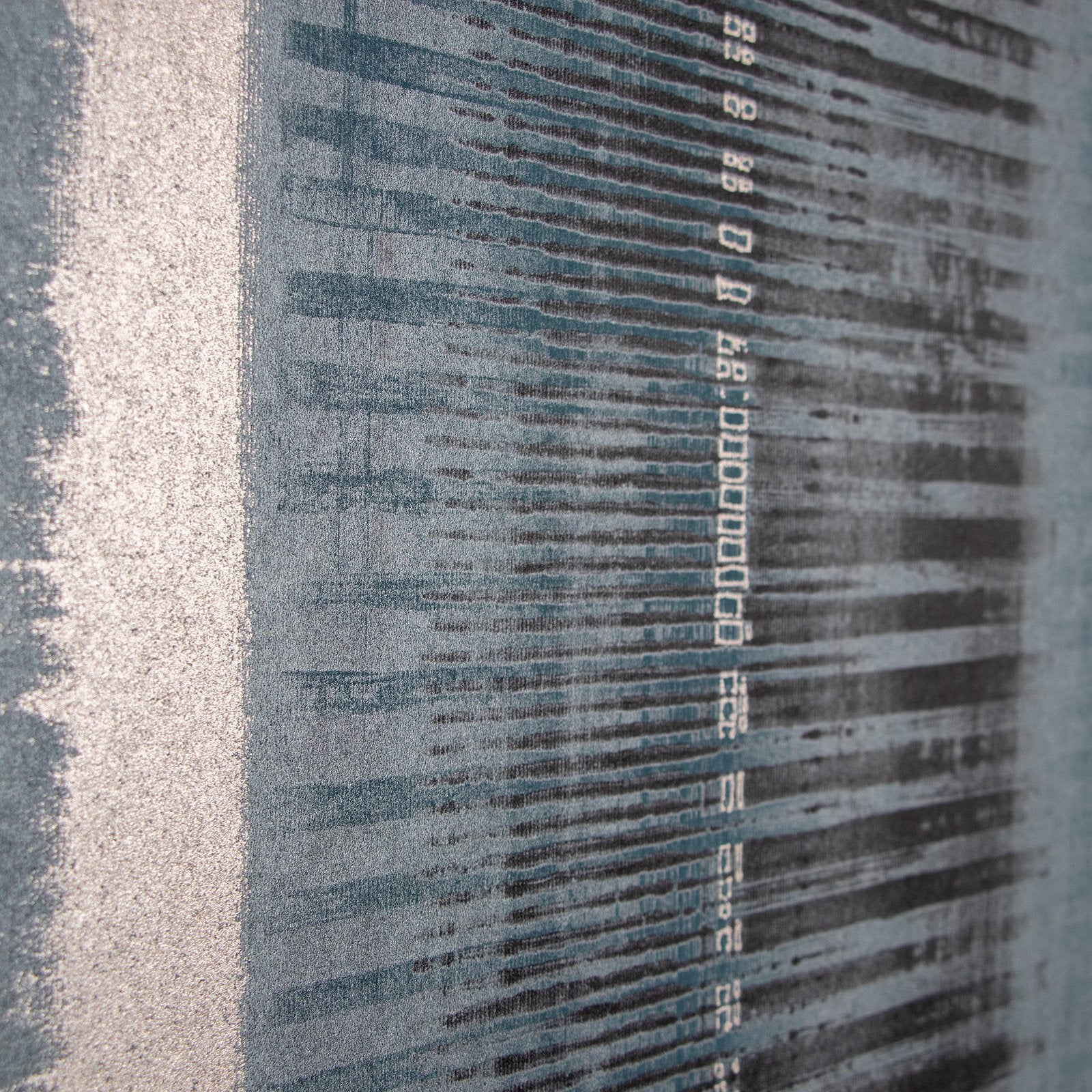 Hermes wallpaper in blue color - pattern number 64311 - by Galerie in the Adonea collection