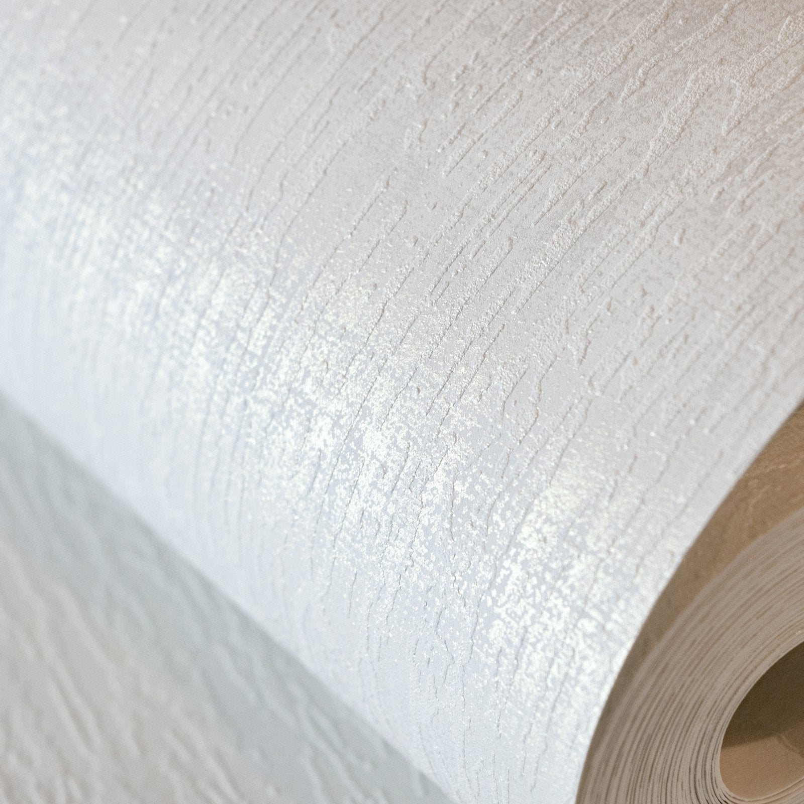 Merkur Pearl White wallpaper in white color - pattern number GH64620-23 - by Galerie in the Universe collection