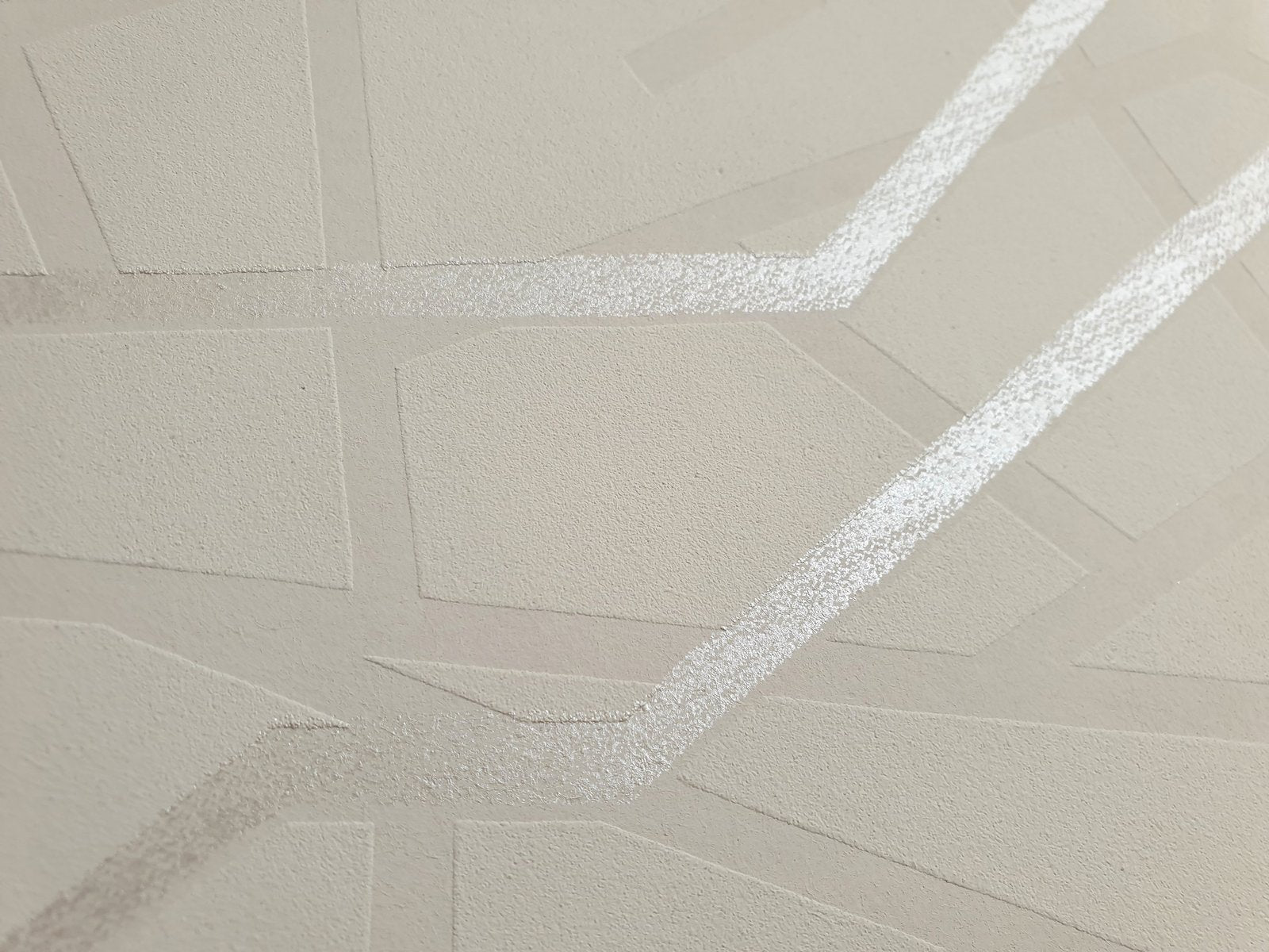 Connection Linen White wallpaper in cream color - pattern number GH64639-23 - by Galerie in the Slow Living collection