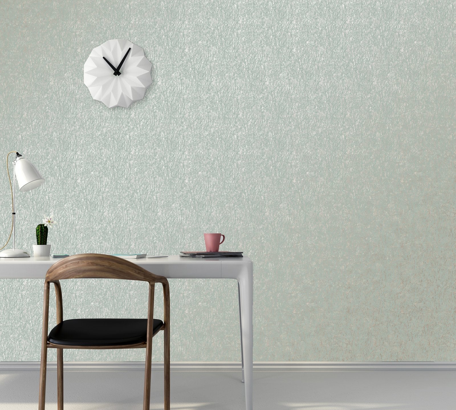 Holistic Frost Mint wallpaper in green color - pattern number GH64654-23 - by Galerie in the Slow Living collection