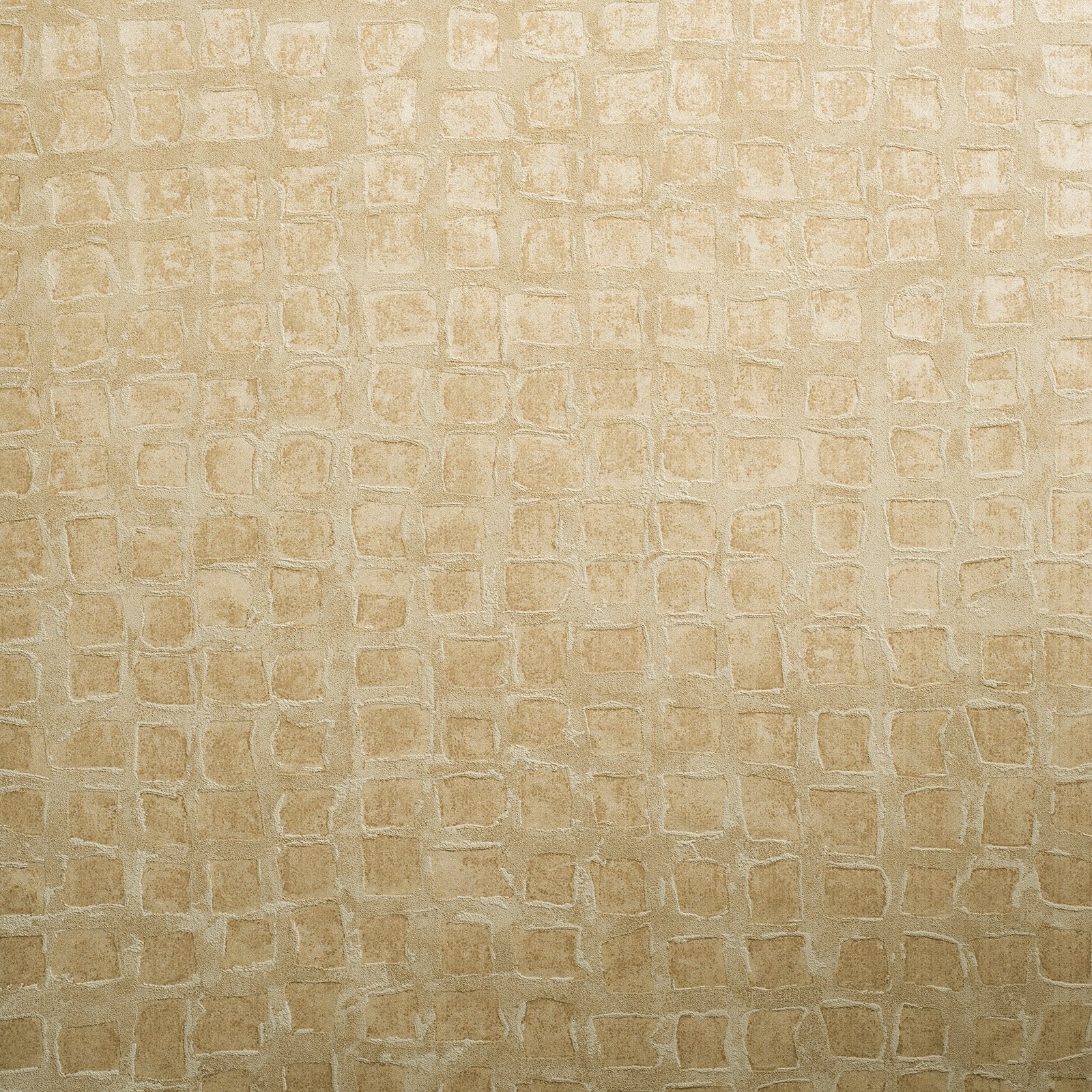 Manhattan / Loft Tile wallpaper in beige color - pattern number GH64863-23 - by Galerie in the Urban Classics collection