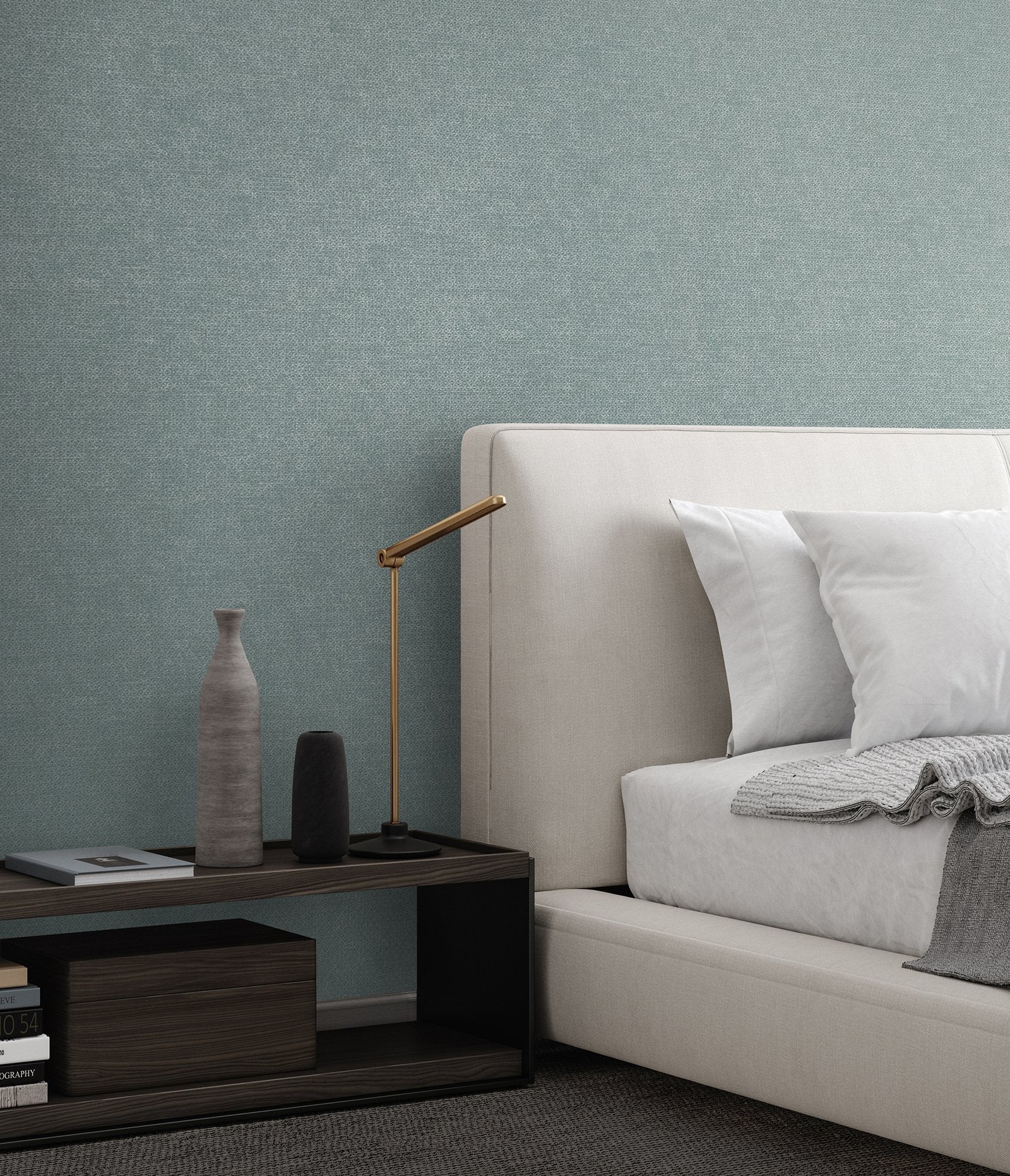 Haga / Vignette Stripe wallpaper in blue color - pattern number GH64870-23 - by Galerie in the Urban Classics collection