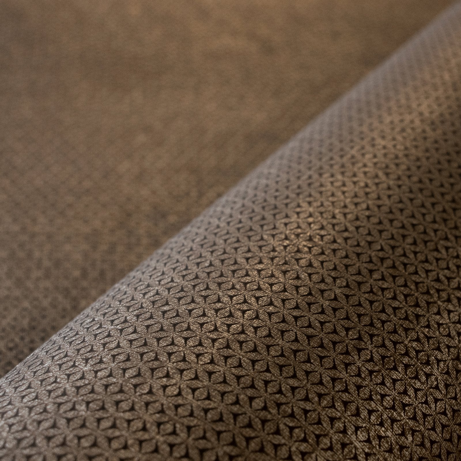 Haga / Vignette Stripe wallpaper in bronze brown color - pattern number GH64873-23 - by Galerie in the Urban Classics collection
