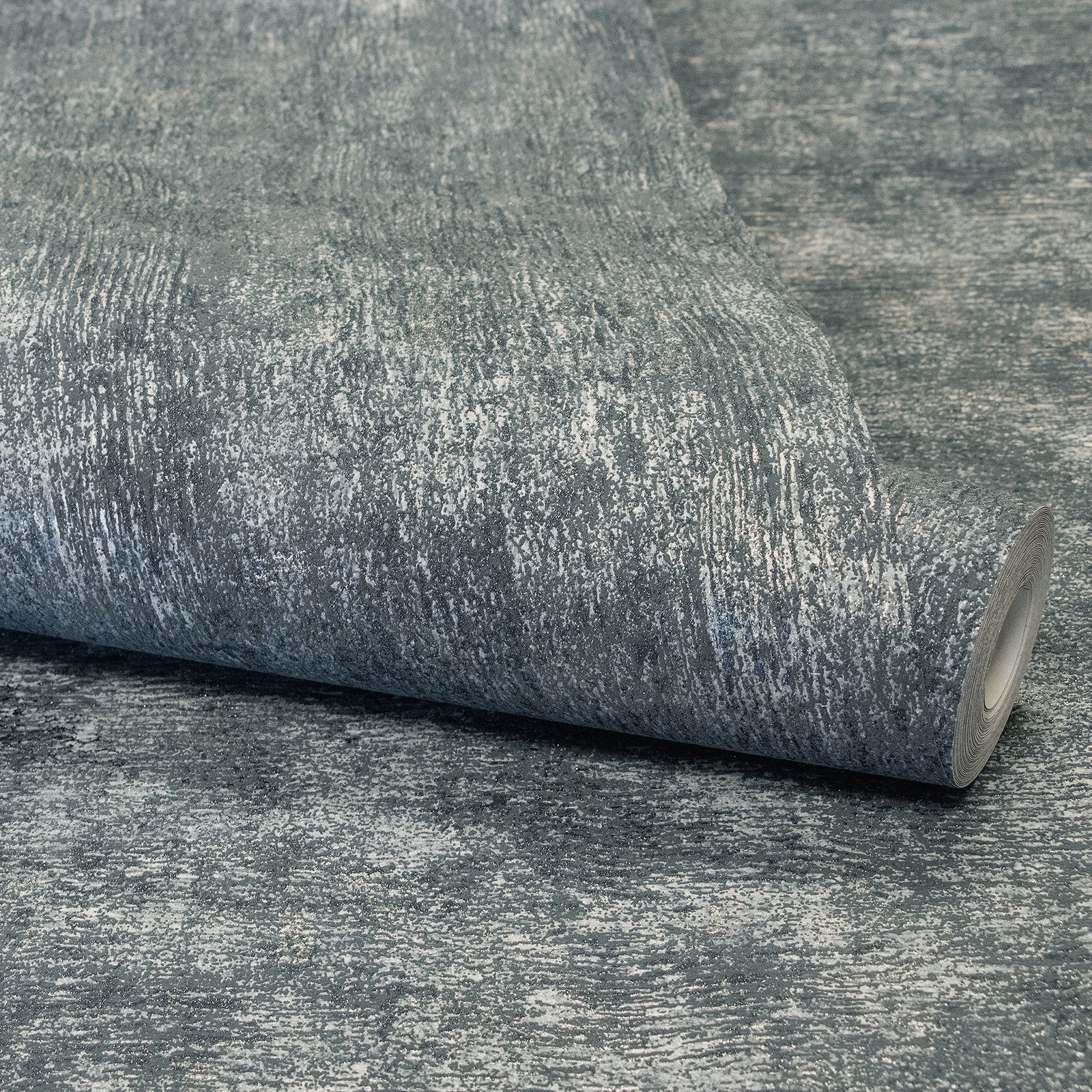 Scratched Plaster wallpaper in blue color - pattern number GH64939-23 - by Galerie in the Feel collection