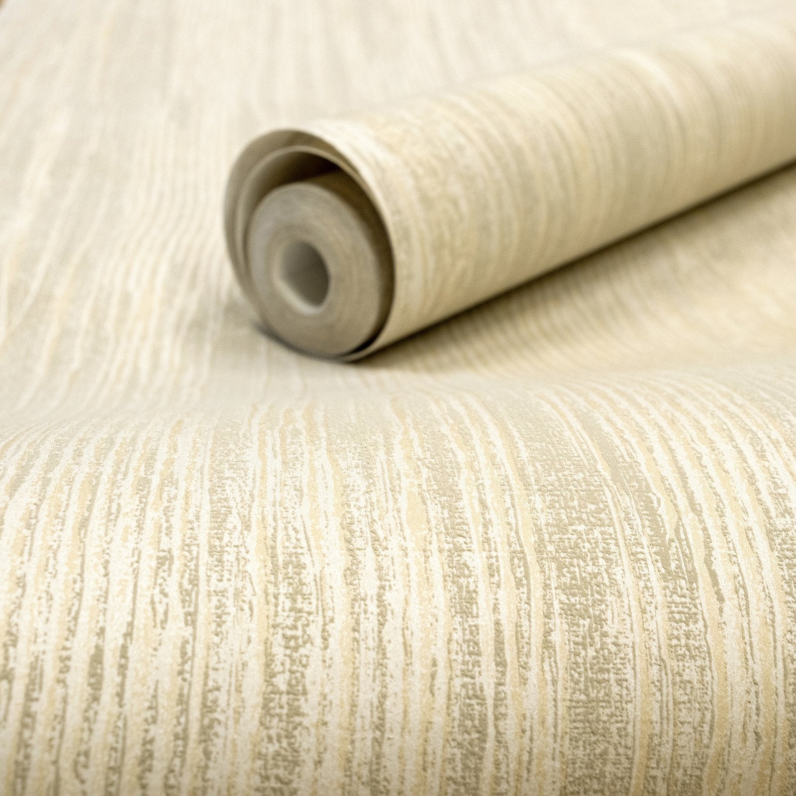 Wooden wallpaper in beige color - pattern number GH65035-23 - by Galerie in the Feel collection
