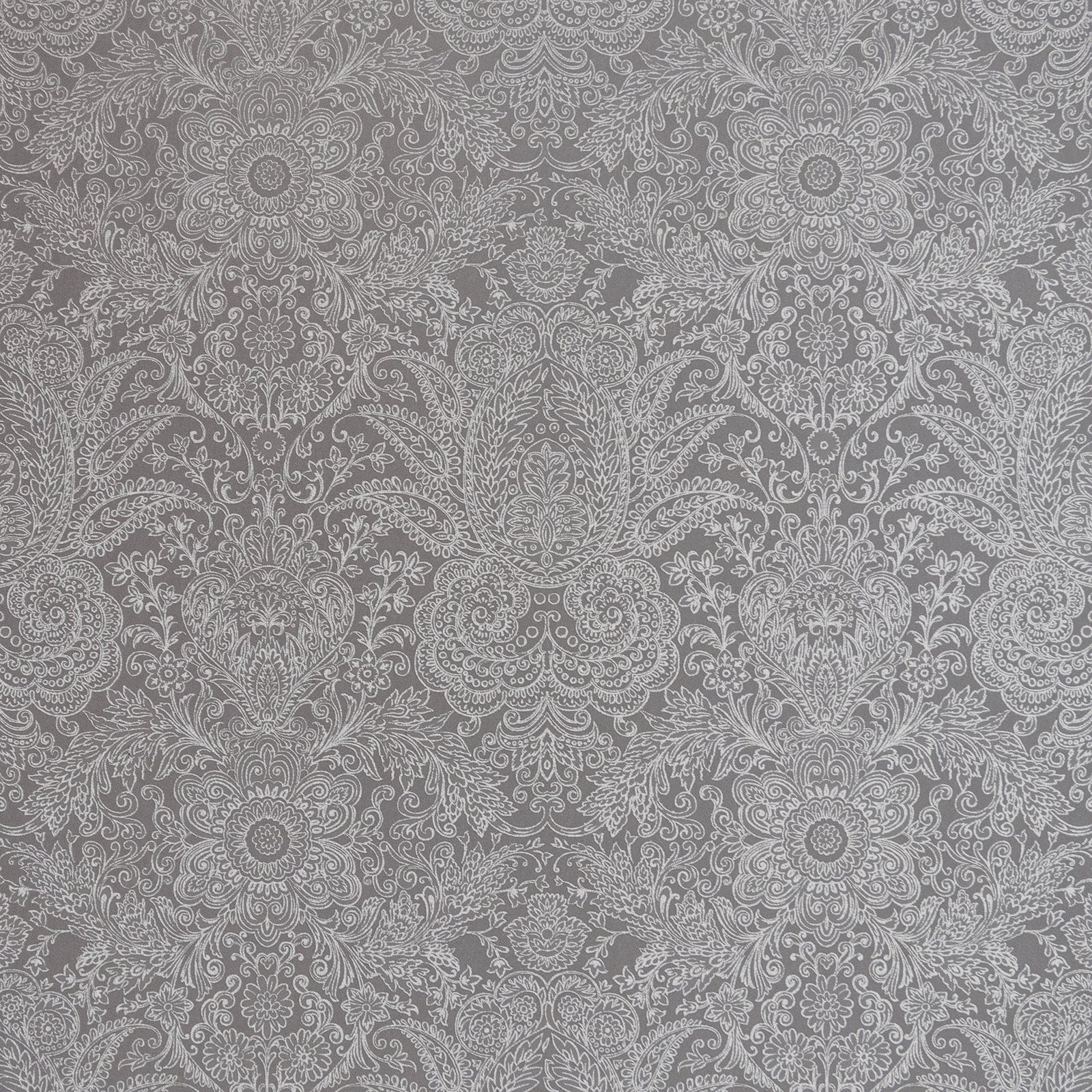 Brocade wallpaper in silver grey color - pattern number GH65191-23 - by Galerie in the Precious collection