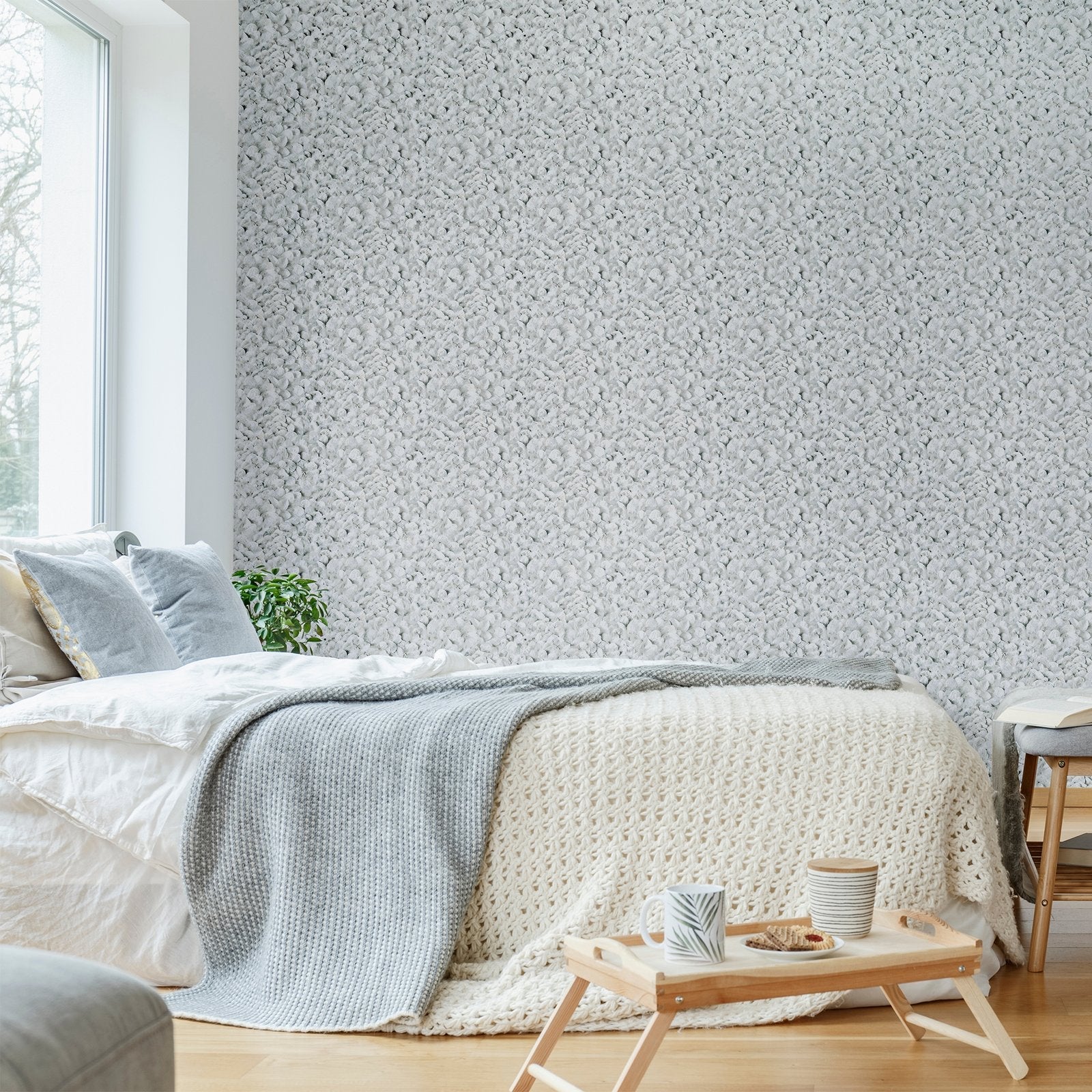 Arco wallpaper in silver grey color - pattern number GH65305-23 - by Galerie in the Salt collection