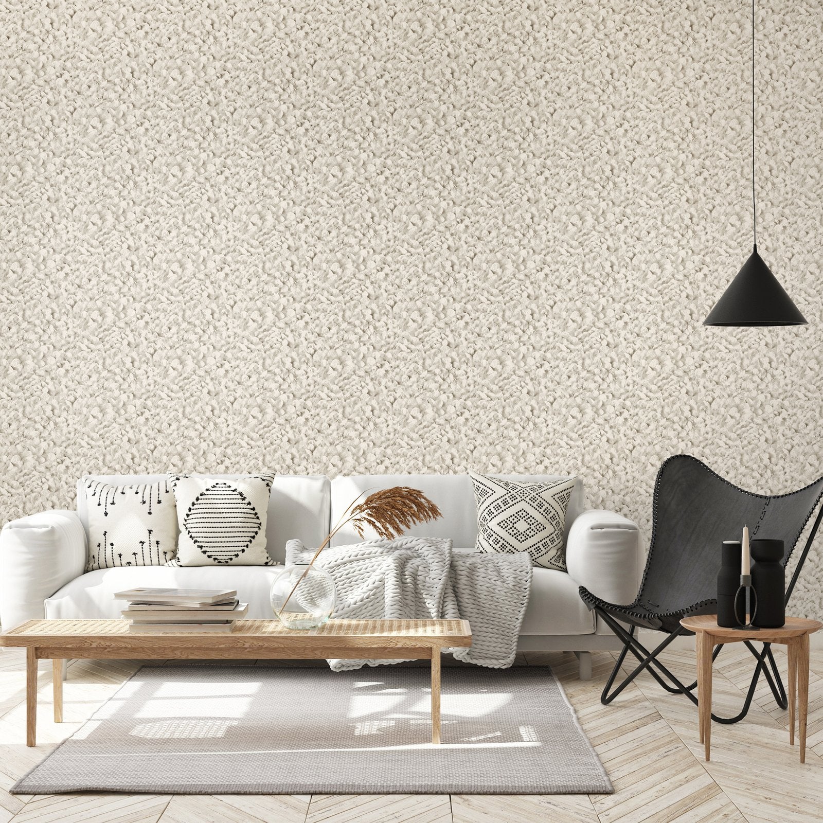 Arco wallpaper in beige color - pattern number GH65306-23 - by Galerie in the Salt collection