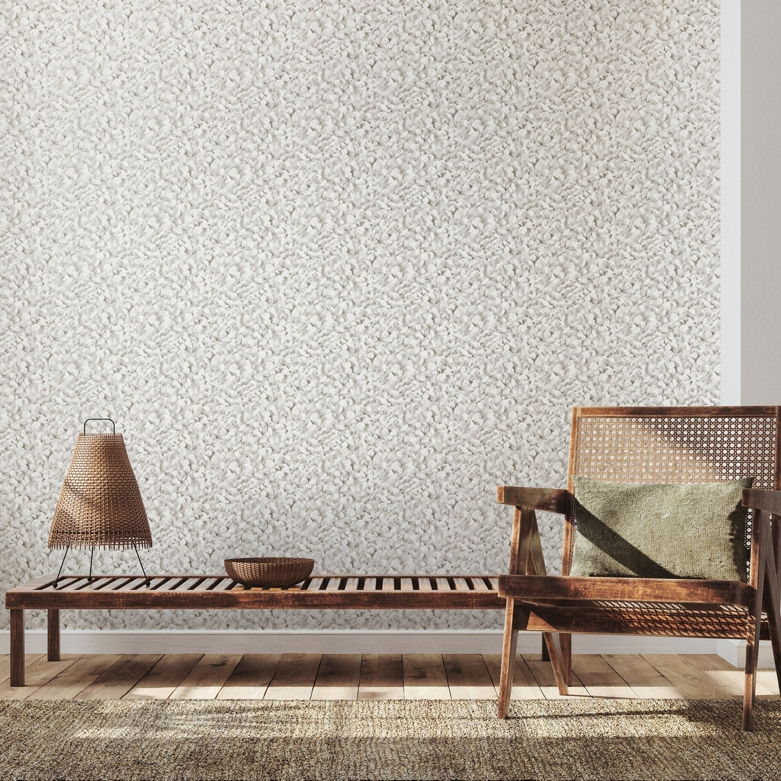 Arco wallpaper in beige color - pattern number GH65307-23 - by Galerie in the Salt collection
