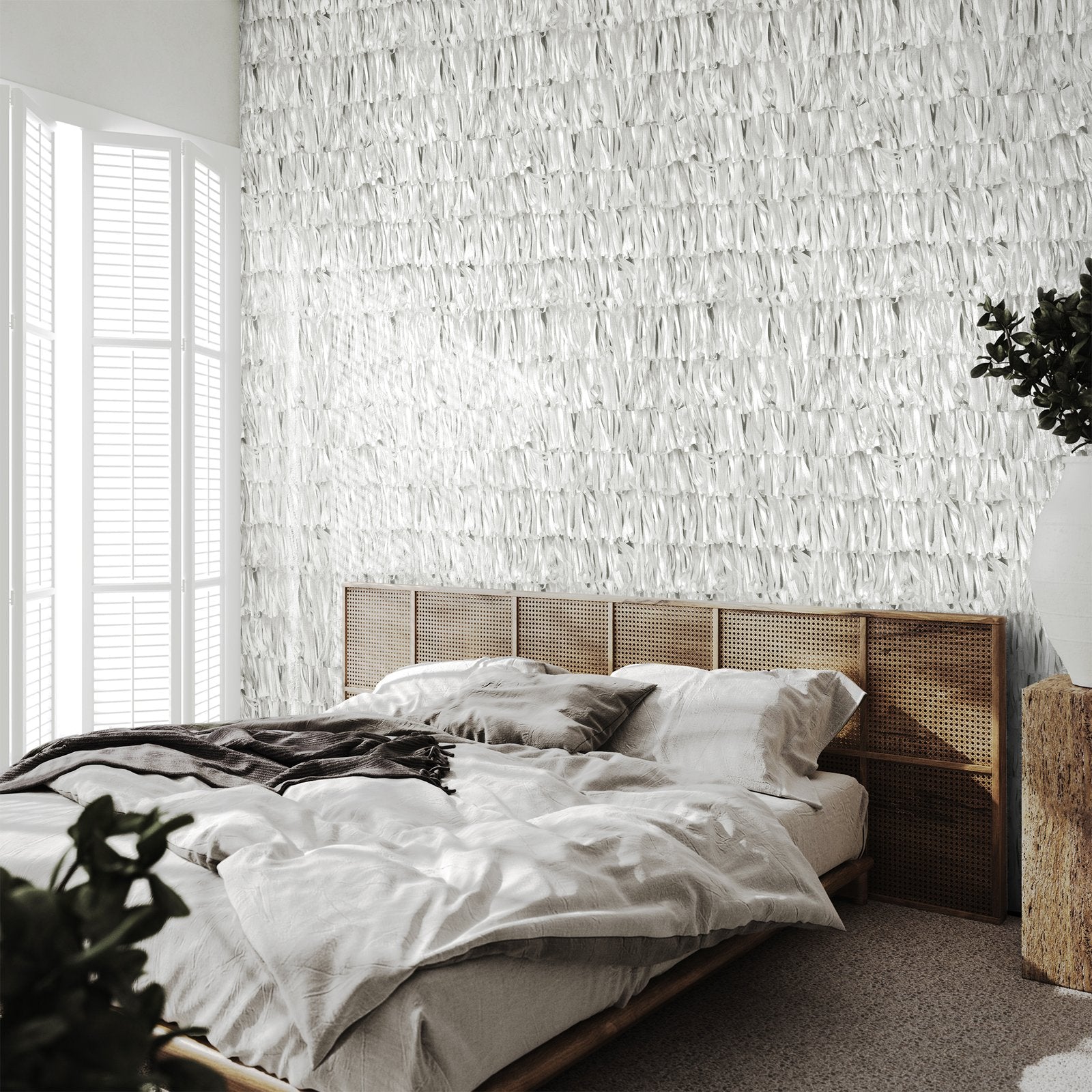 Calma wallpaper in silver grey color - pattern number GH65315-23 - by Galerie in the Salt collection