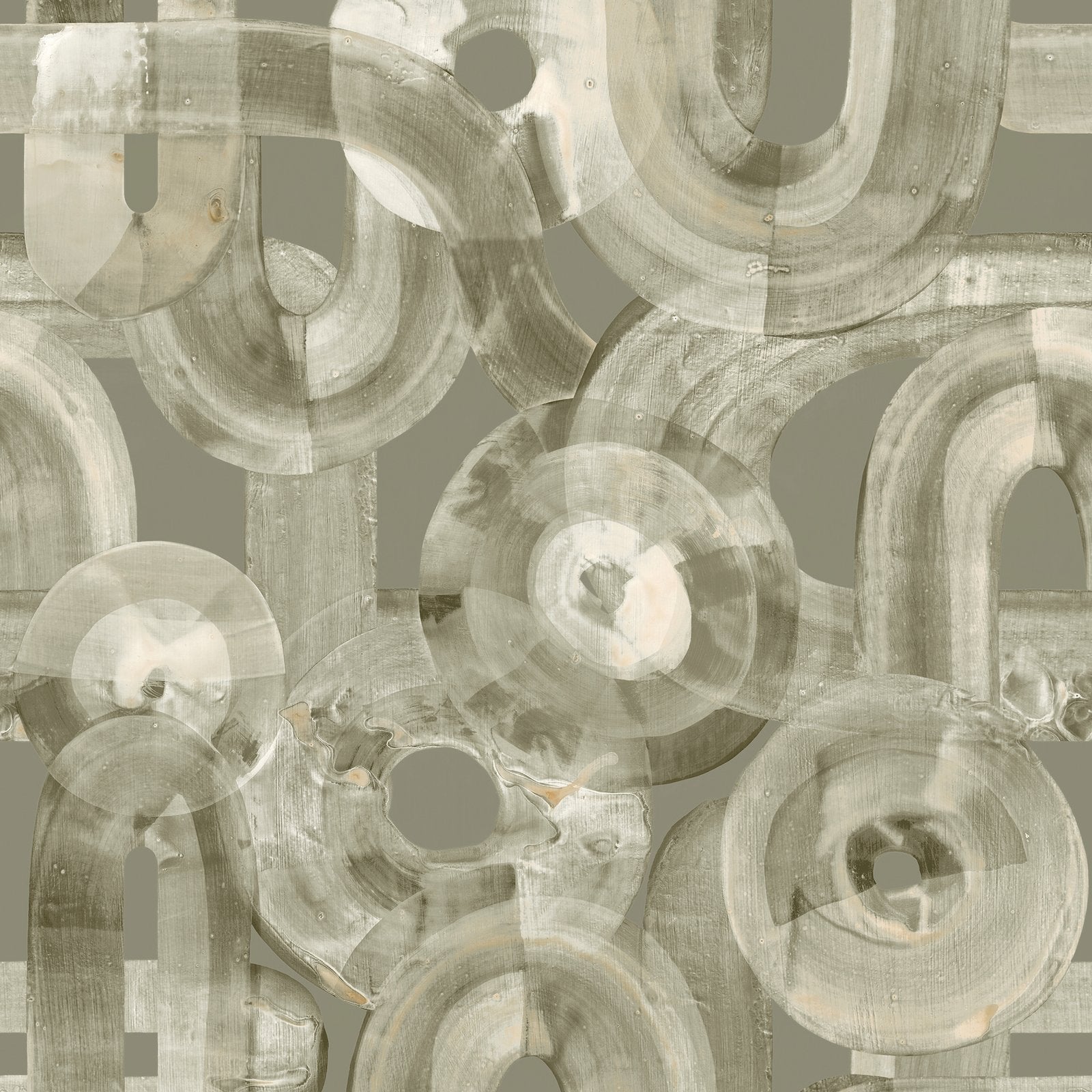 Penello wallpaper in green color - pattern number GH65321-23 - by Galerie in the Salt collection