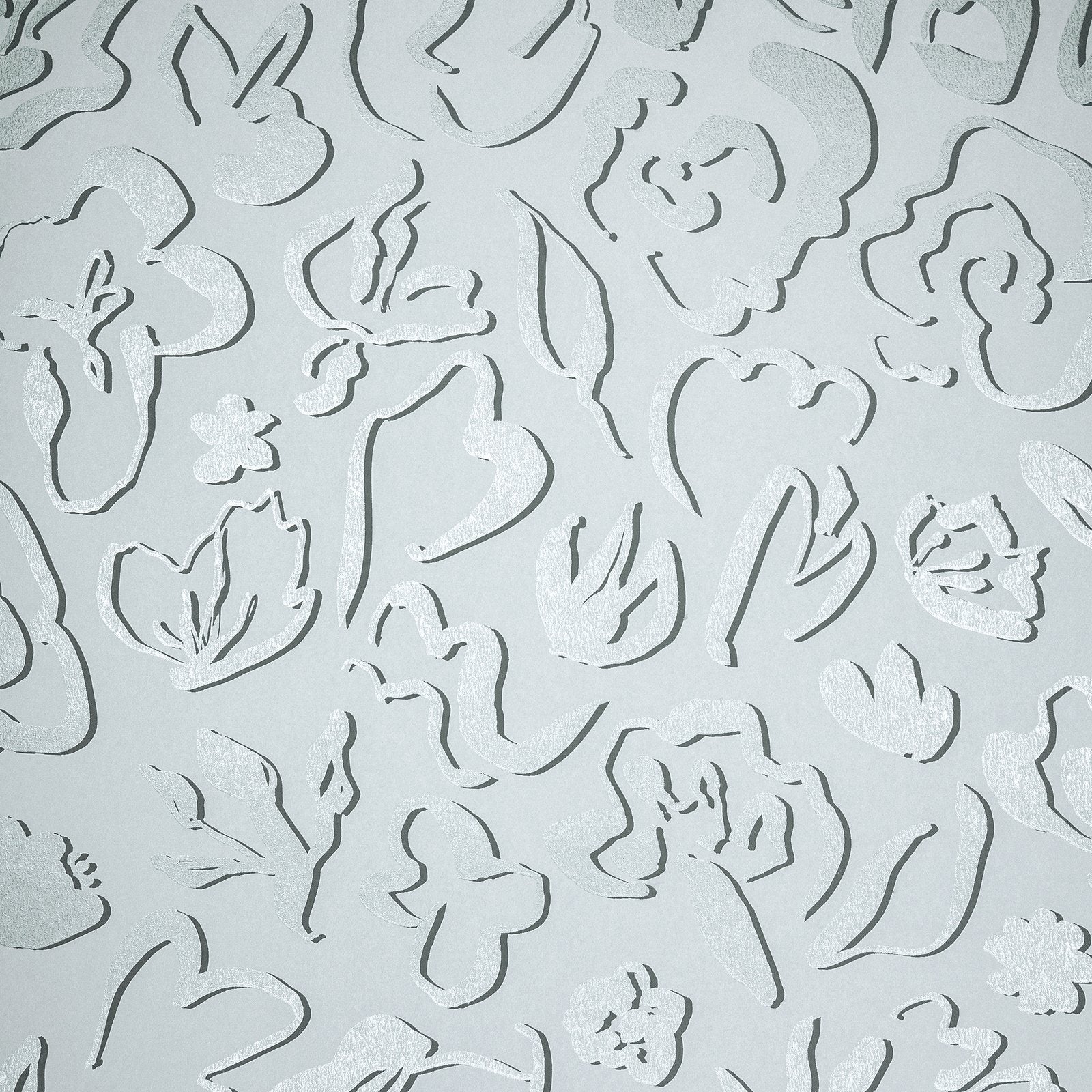 Fiore wallpaper in green color - pattern number GH65329-23 - by Galerie in the Salt collection
