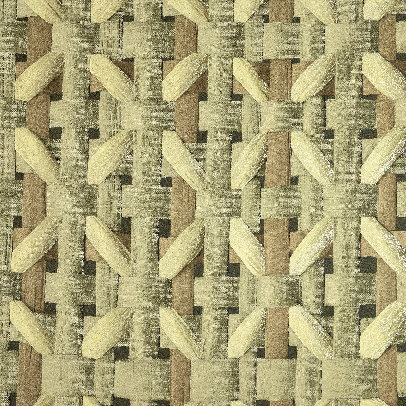 Octagonal Honeycomb wallpaper in yellow color - pattern number GH65335-23 - by Galerie in the Pepper collection