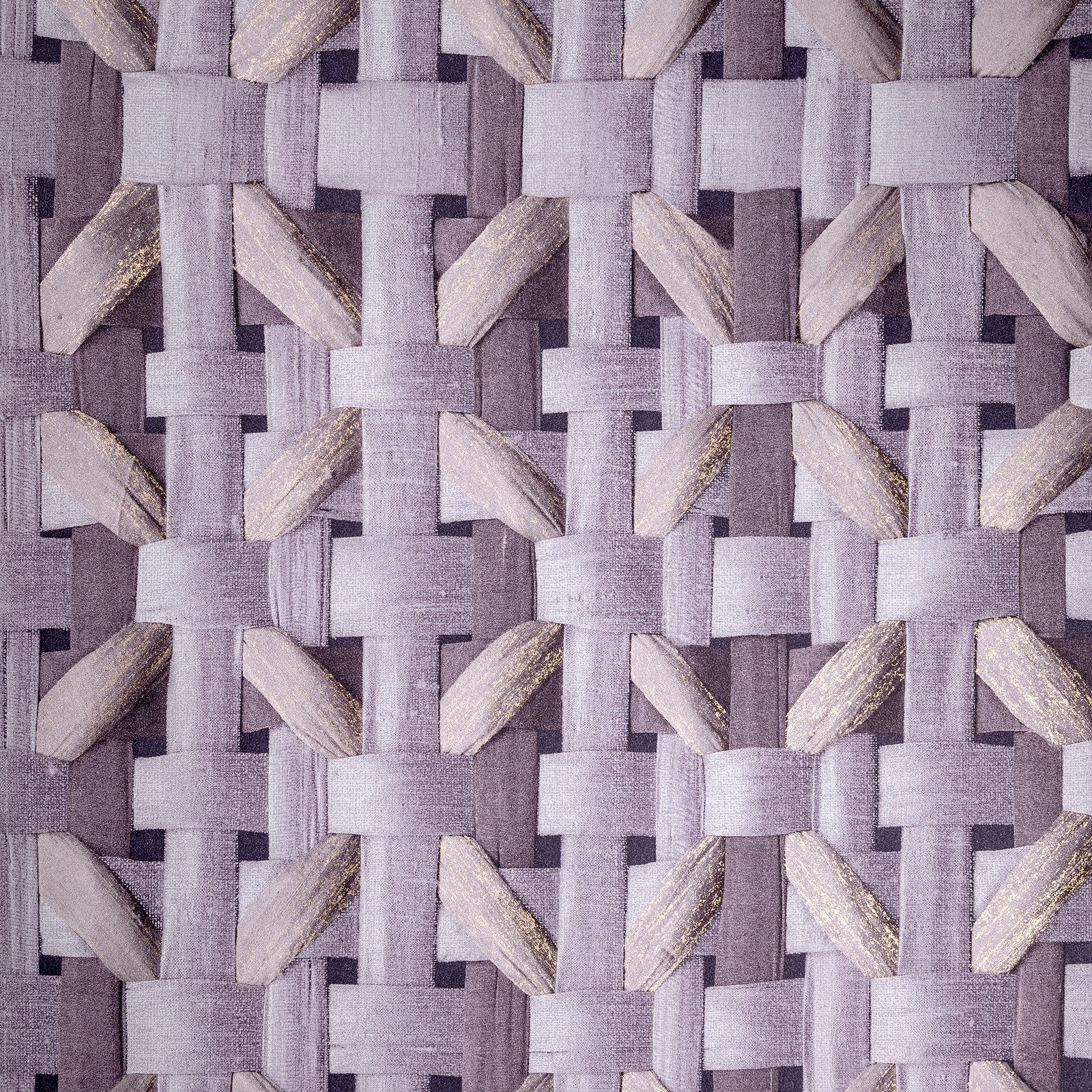 Octagonal Honeycomb wallpaper in purple lilac color - pattern number GH65336-23 - by Galerie in the Pepper collection
