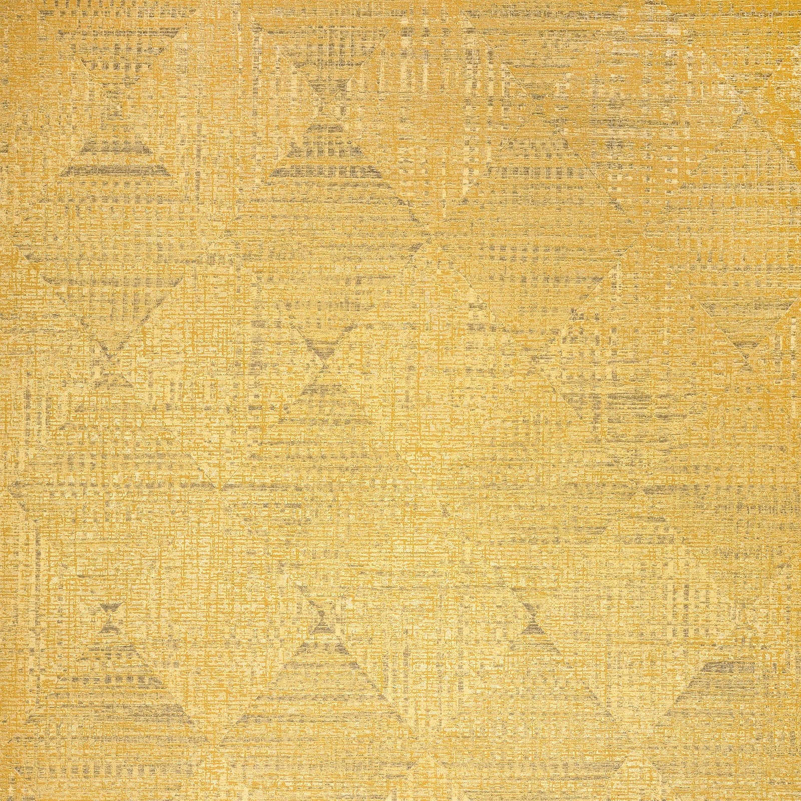 Raffia wallpaper in yellow color - pattern number GH65344-23 - by Galerie in the Pepper collection