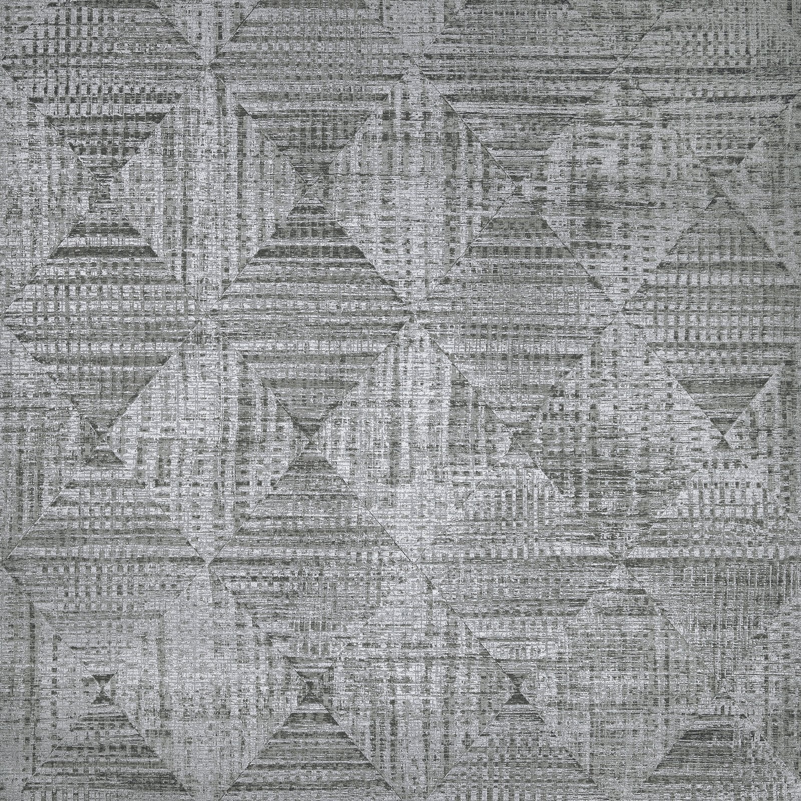 Raffia wallpaper in silver grey color - pattern number GH65347-23 - by Galerie in the Pepper collection