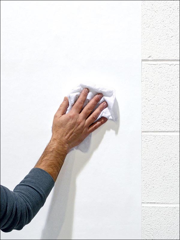 UnPasted Wall Liner fabric in white color - pattern number L1 - by Wallpapers To Go in the Wallpapers To Go Wall Liner collection