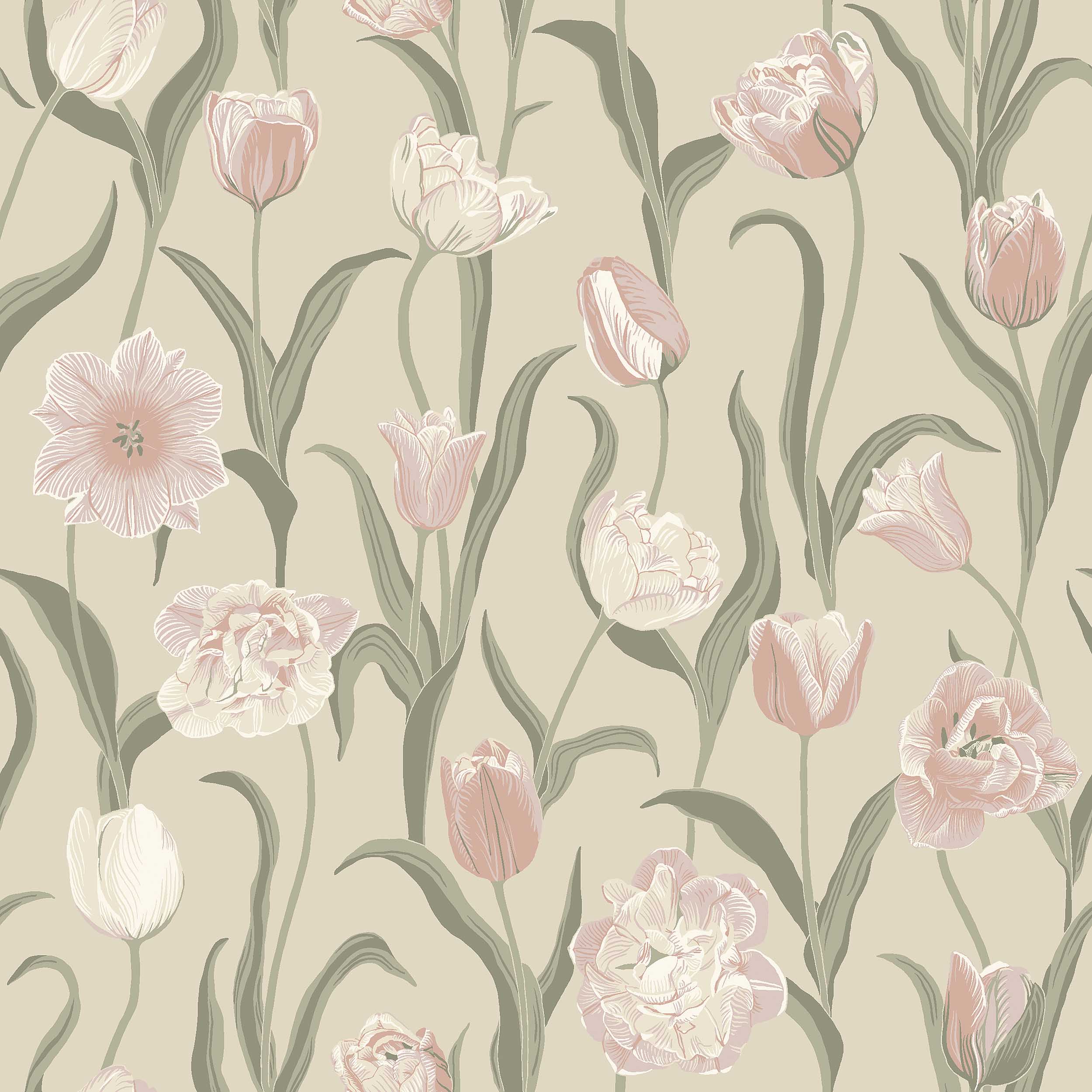 La Belle Epoque Wallpaper in blush color - pattern number 6970 - by Schumacher in the Borastapeter collection