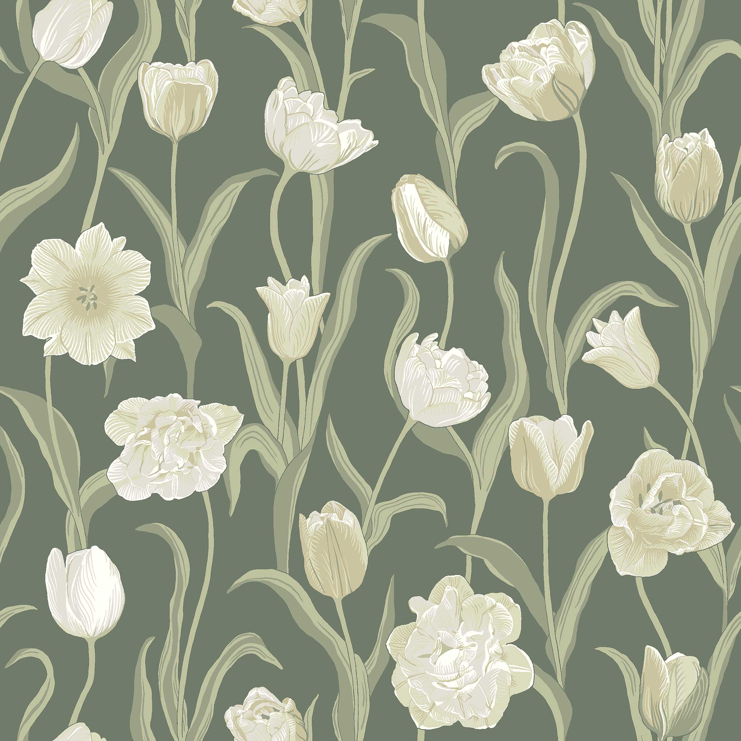 La Belle Epoque Wallpaper in jade color - pattern number 6971 - by Schumacher in the Borastapeter collection