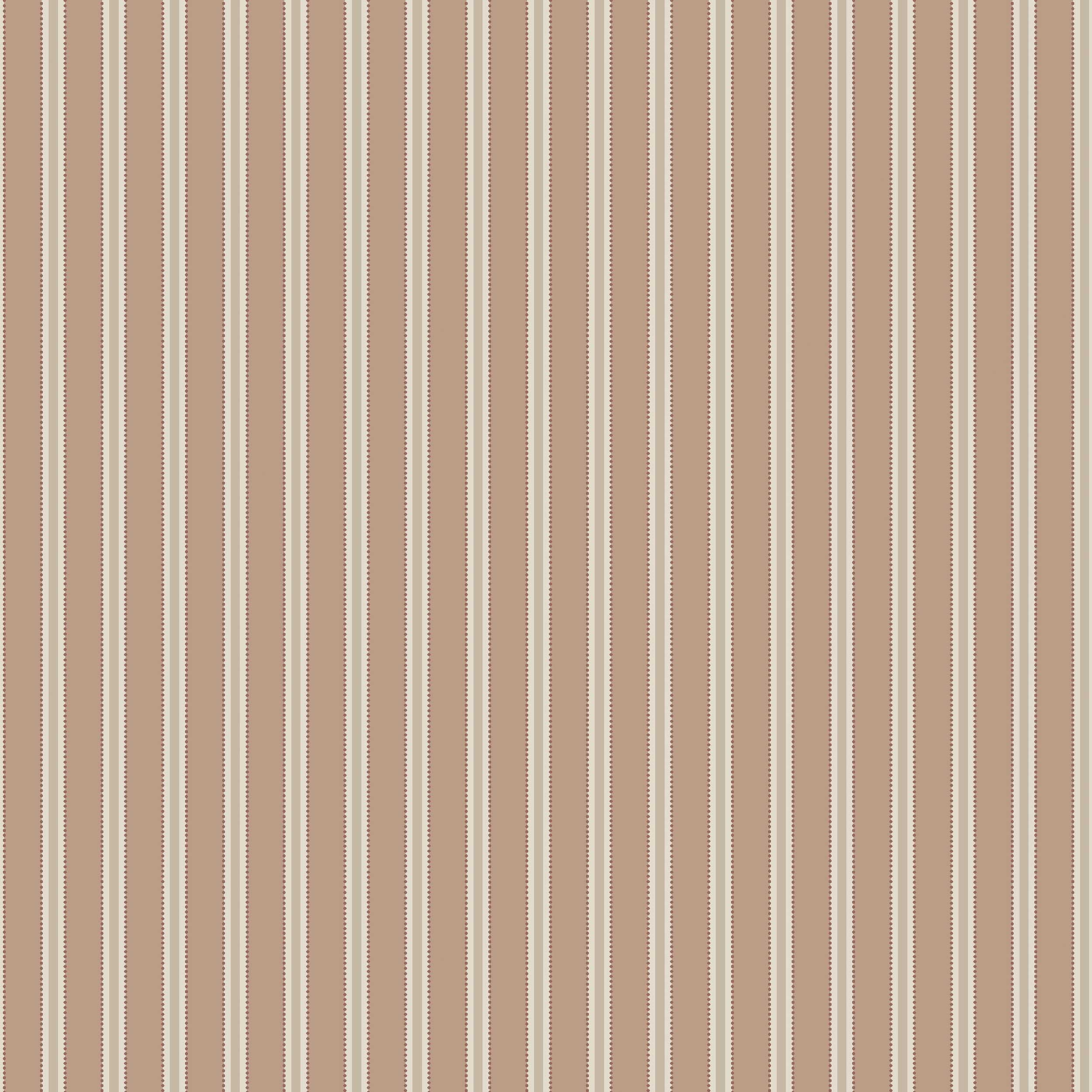 Pärlrand Wallpaper in terracotta color - pattern number 6982 - by Schumacher in the Borastapeter collection